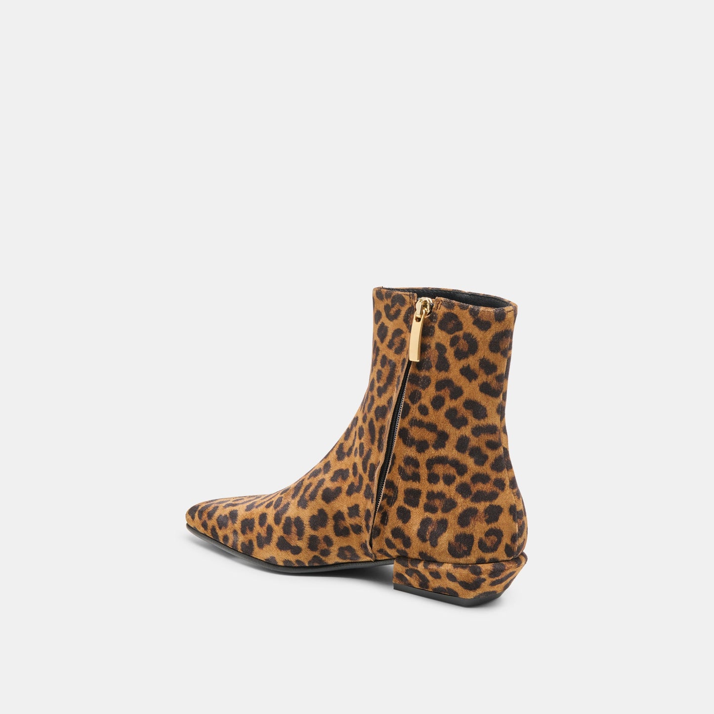 Joanie Leopard Printed Suede Booties Dolce Vita For sale