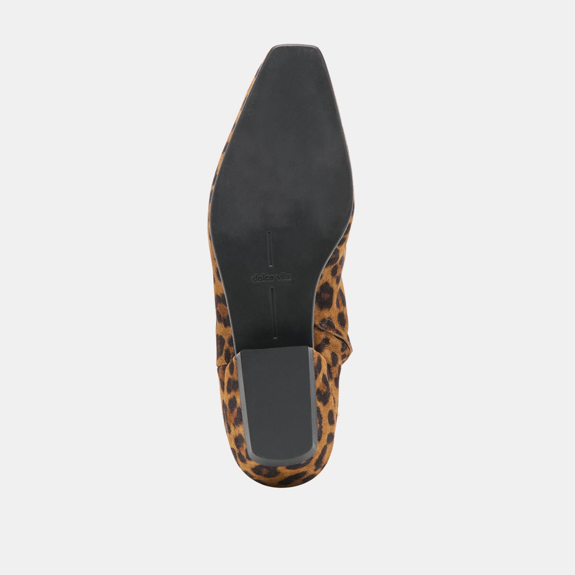 Joanie Leopard Printed Suede Booties Dolce Vita For sale