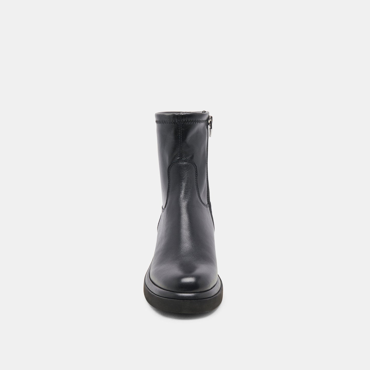 Simaya H2O Wide Black Leather Boots Dolce Vita us