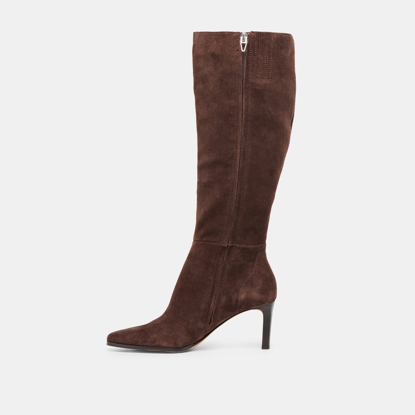 Emmi Dk Brown Suede Wide Calf Boots Dolce Vita Discount