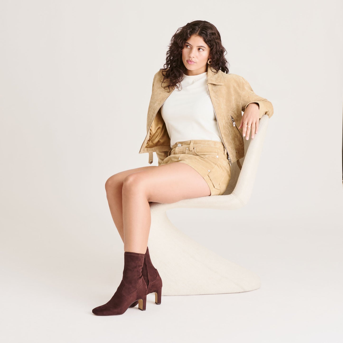 Roan Mahogany Stella Suede Boots Dolce Vita On sale