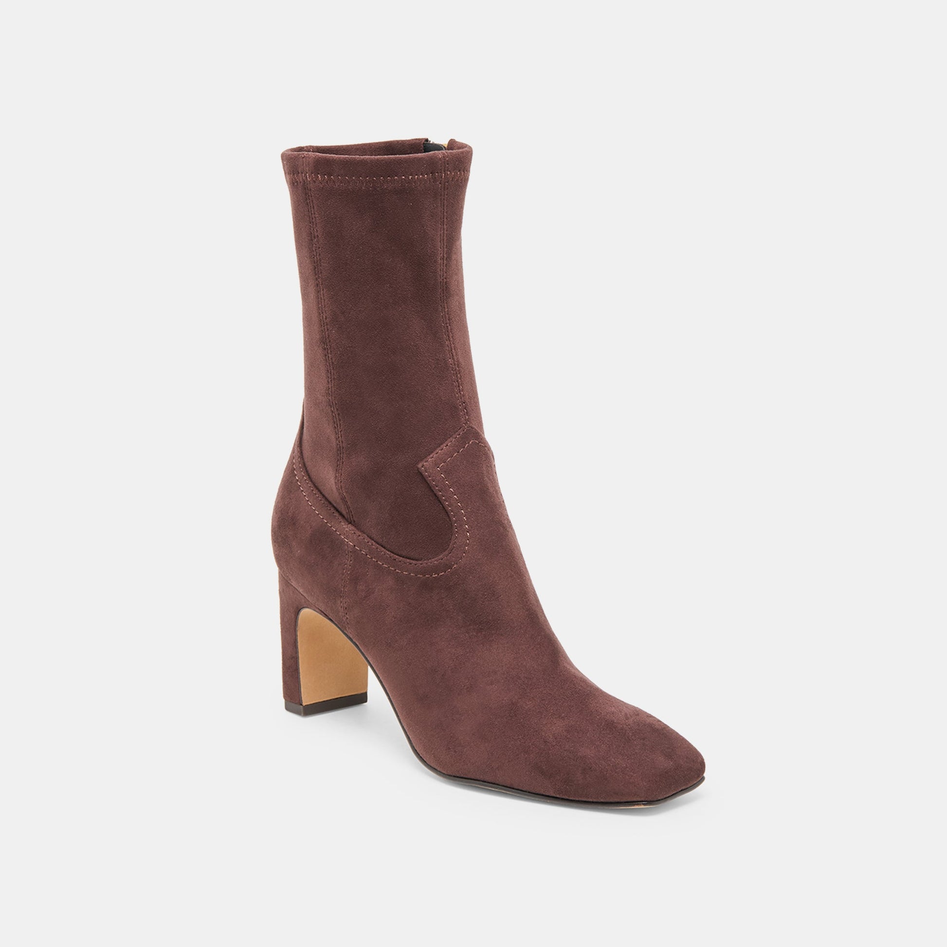 Roan Mahogany Stella Suede Boots Dolce Vita On sale