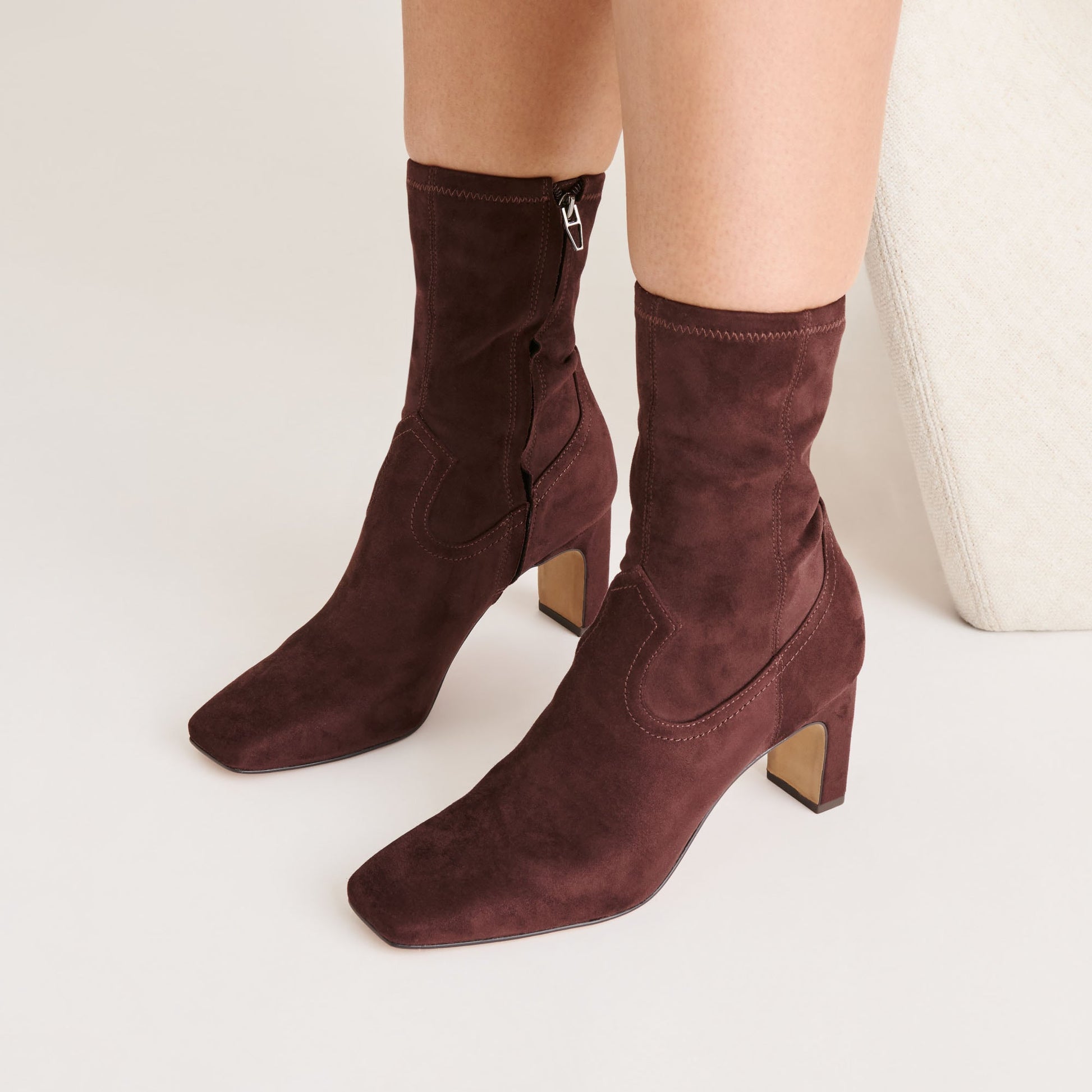 Roan Mahogany Stella Suede Boots Dolce Vita On sale