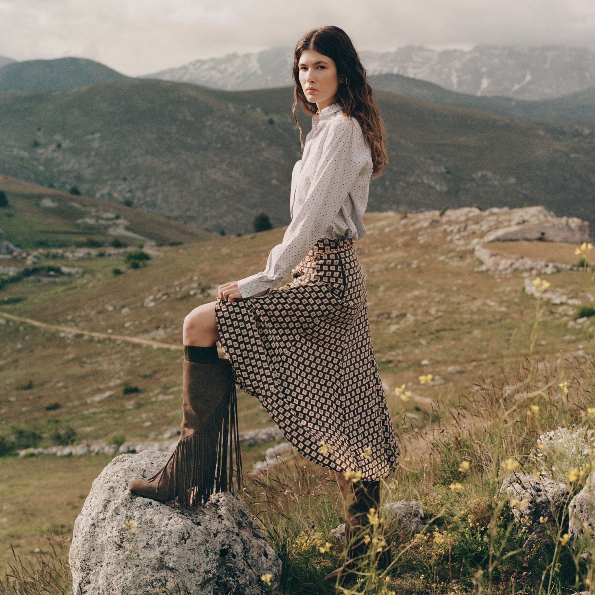Giano Olive Suede Boots Dolce Vita us