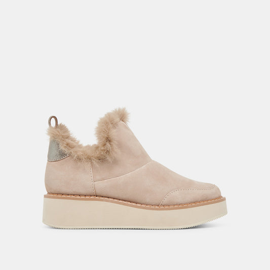 ARDY PLUSH H2O BOOTIES TAUPE SUEDE
 – Dolce Vita Dolce Vita Discount