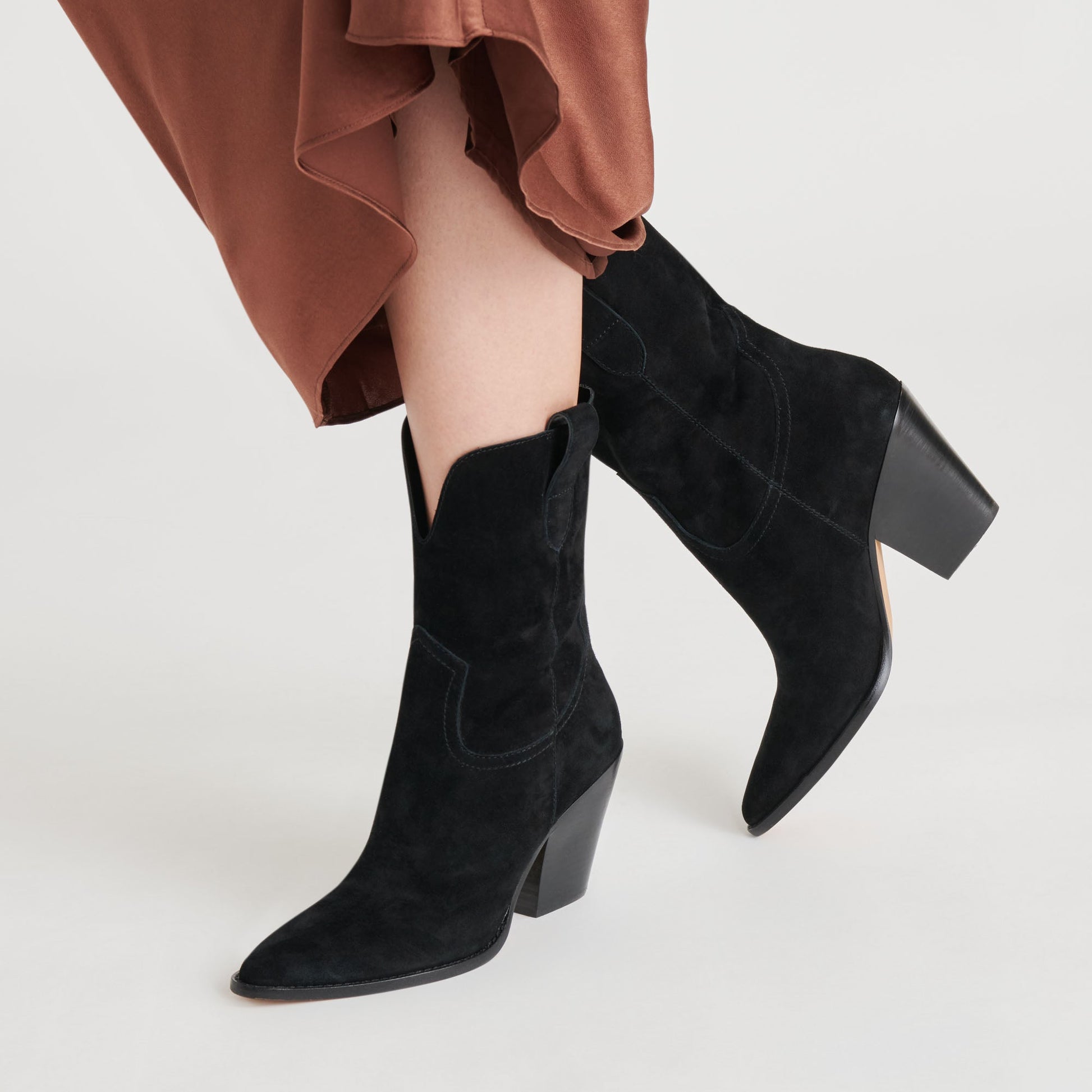 JESSEY BOOTS ONYX SUEDE
 – Dolce Vita Dolce Vita For sale