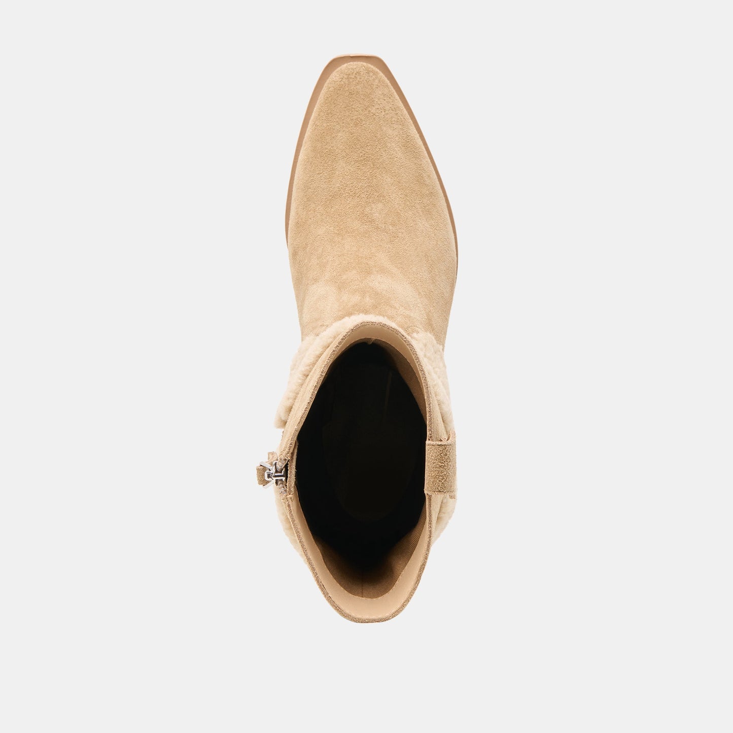 Salil Plush Dk Taupe Suede Boots Dolce Vita For sale