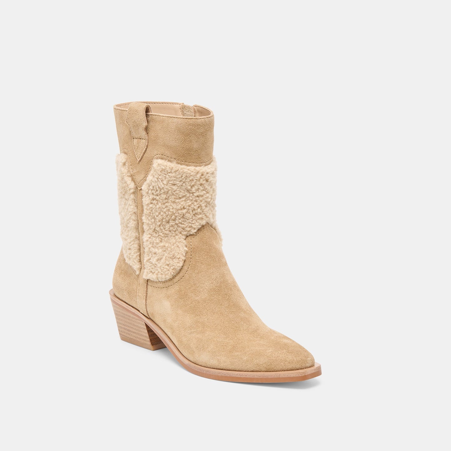 Salil Plush Dk Taupe Suede Boots Dolce Vita For sale