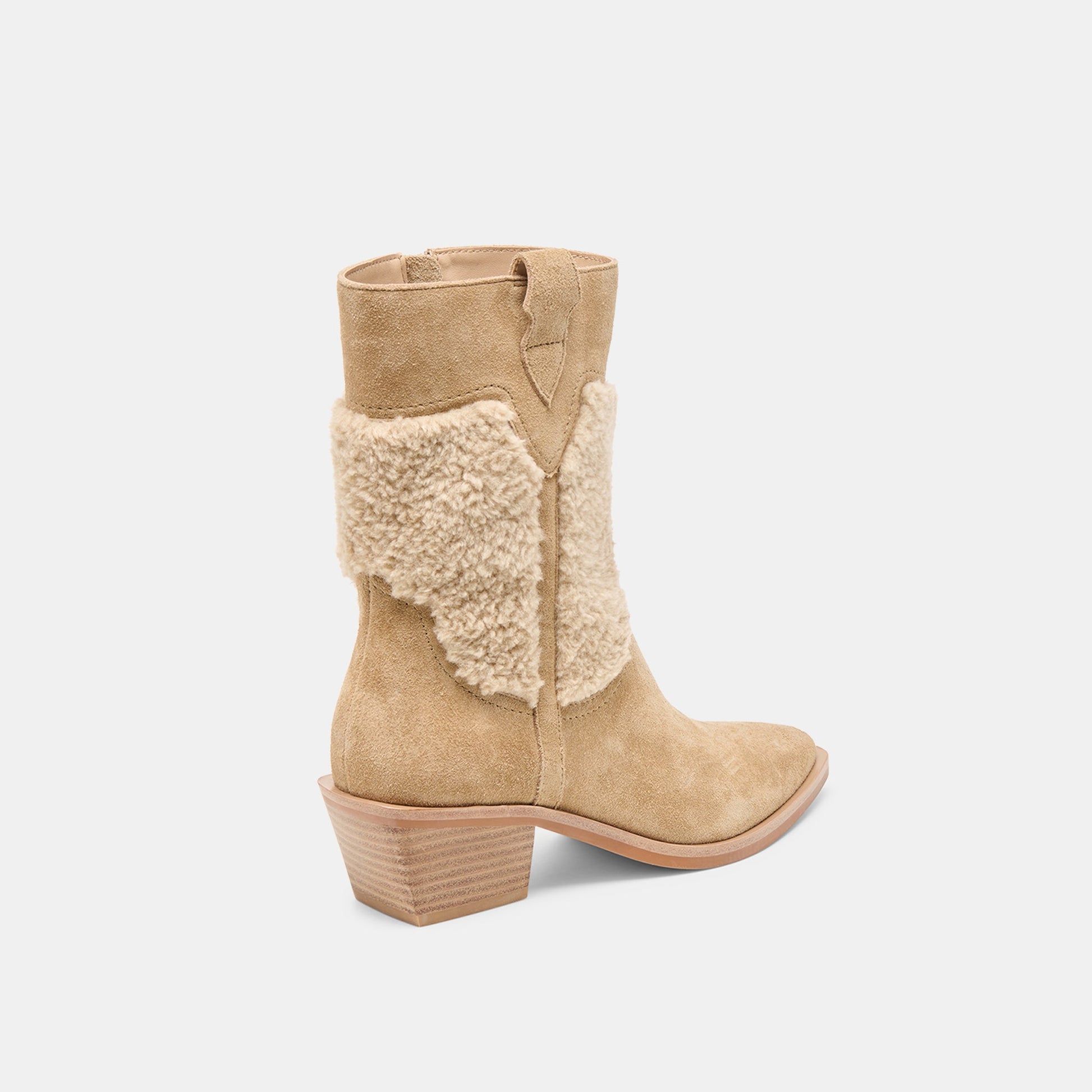Salil Plush Dk Taupe Suede Boots Dolce Vita For sale