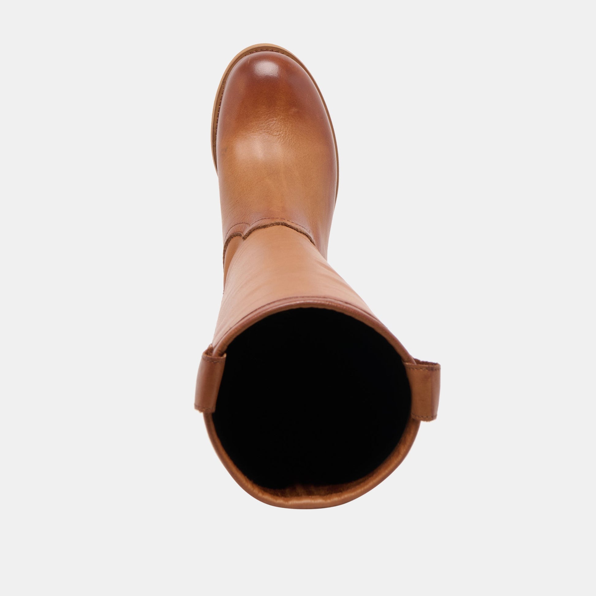 Ramzy Cognac Leather Boots Dolce Vita New