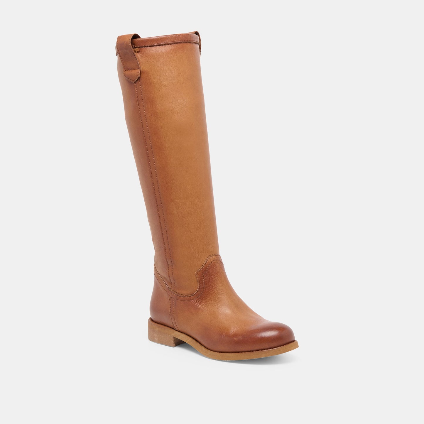 Ramzy Cognac Leather Boots Dolce Vita New