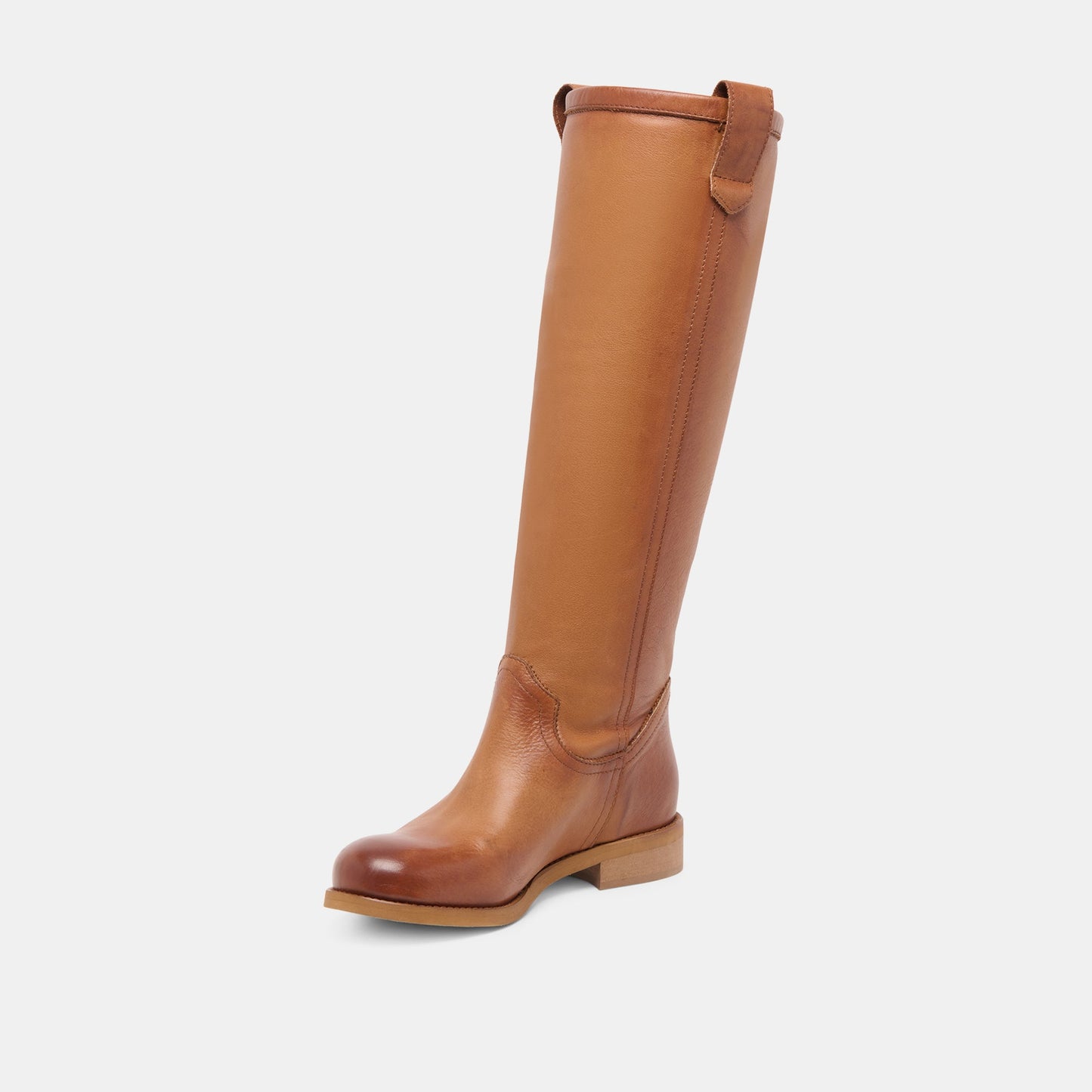 Ramzy Cognac Leather Boots Dolce Vita New