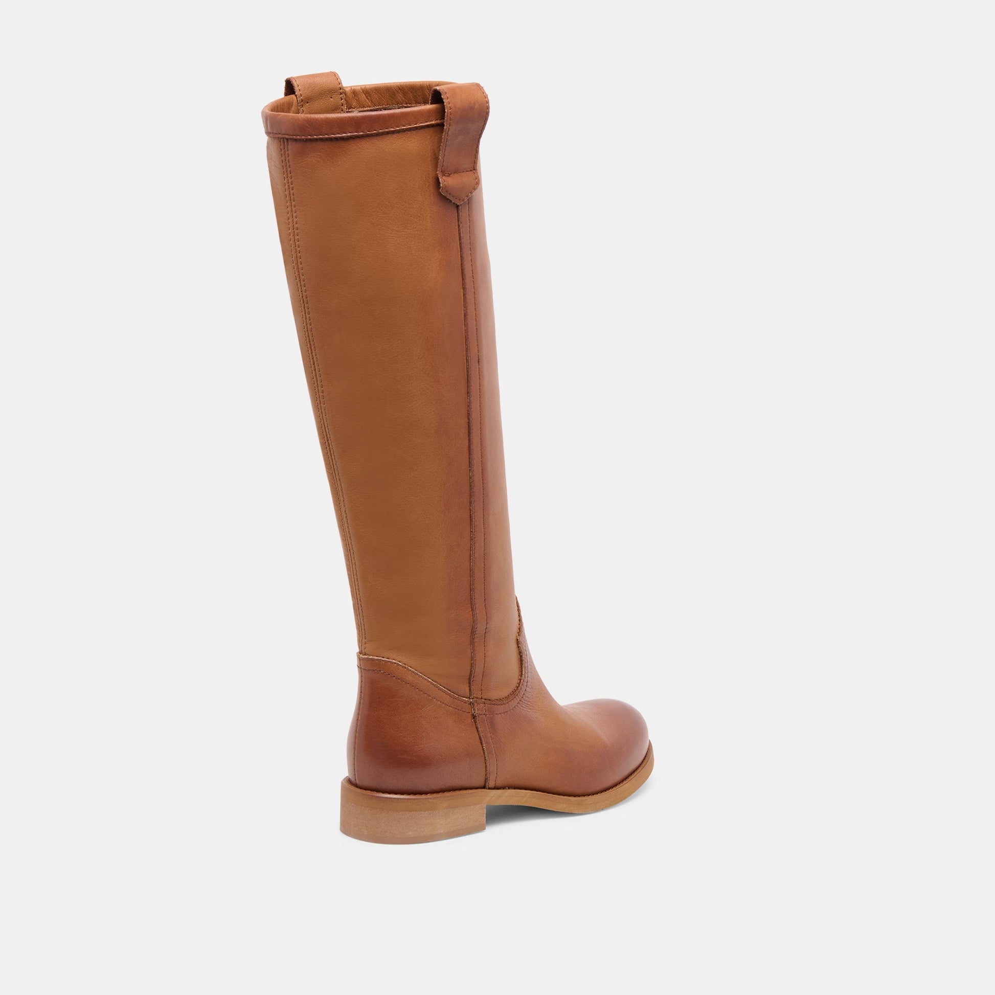 Ramzy Cognac Leather Boots Dolce Vita New