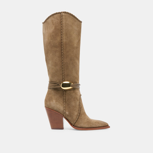 Jody Olive Suede Boots Dolce Vita Sale