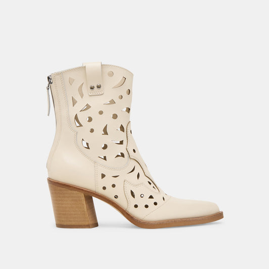 Zenobi Off White Leather Booties Dolce Vita Outlet
