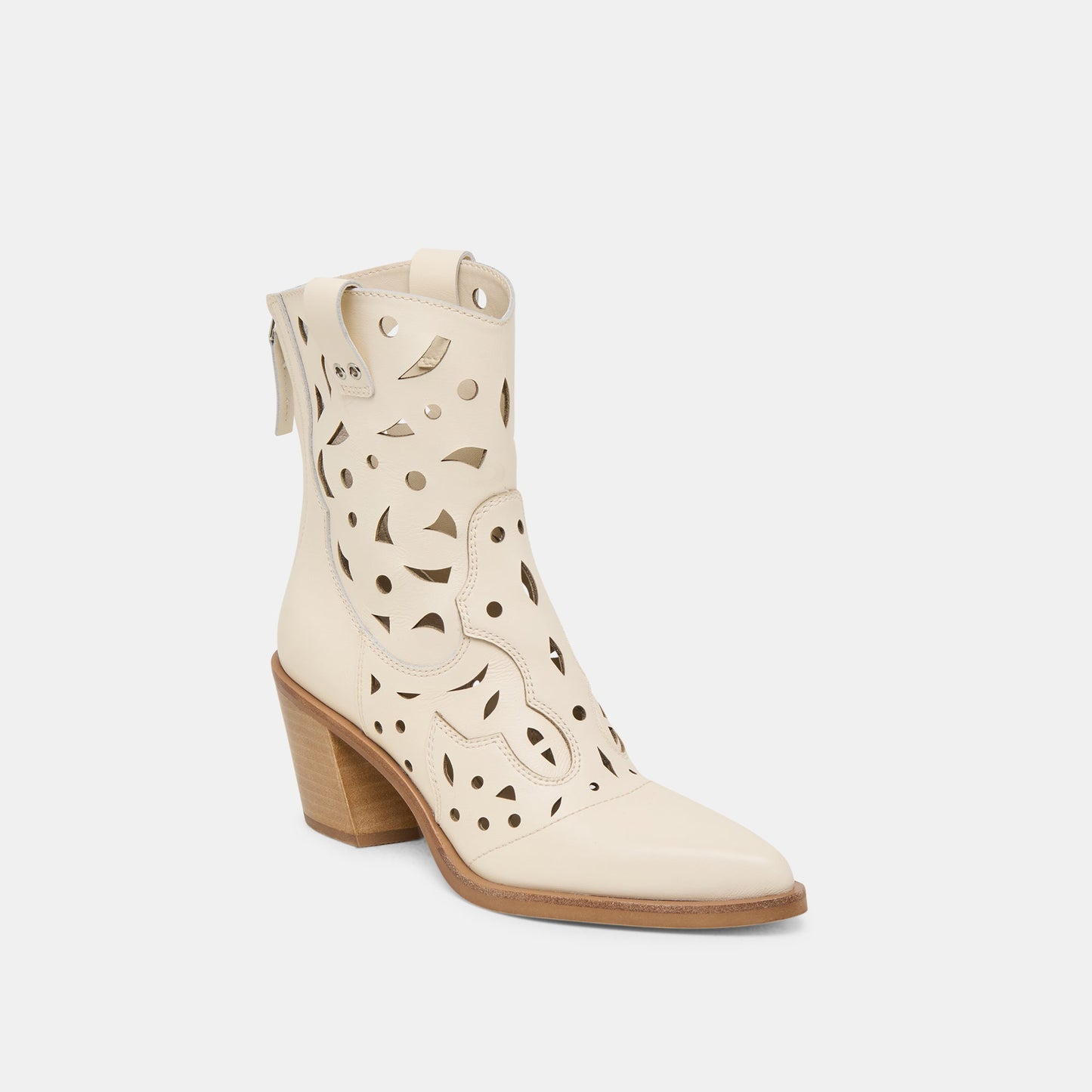 Zenobi Off White Leather Booties Dolce Vita Outlet