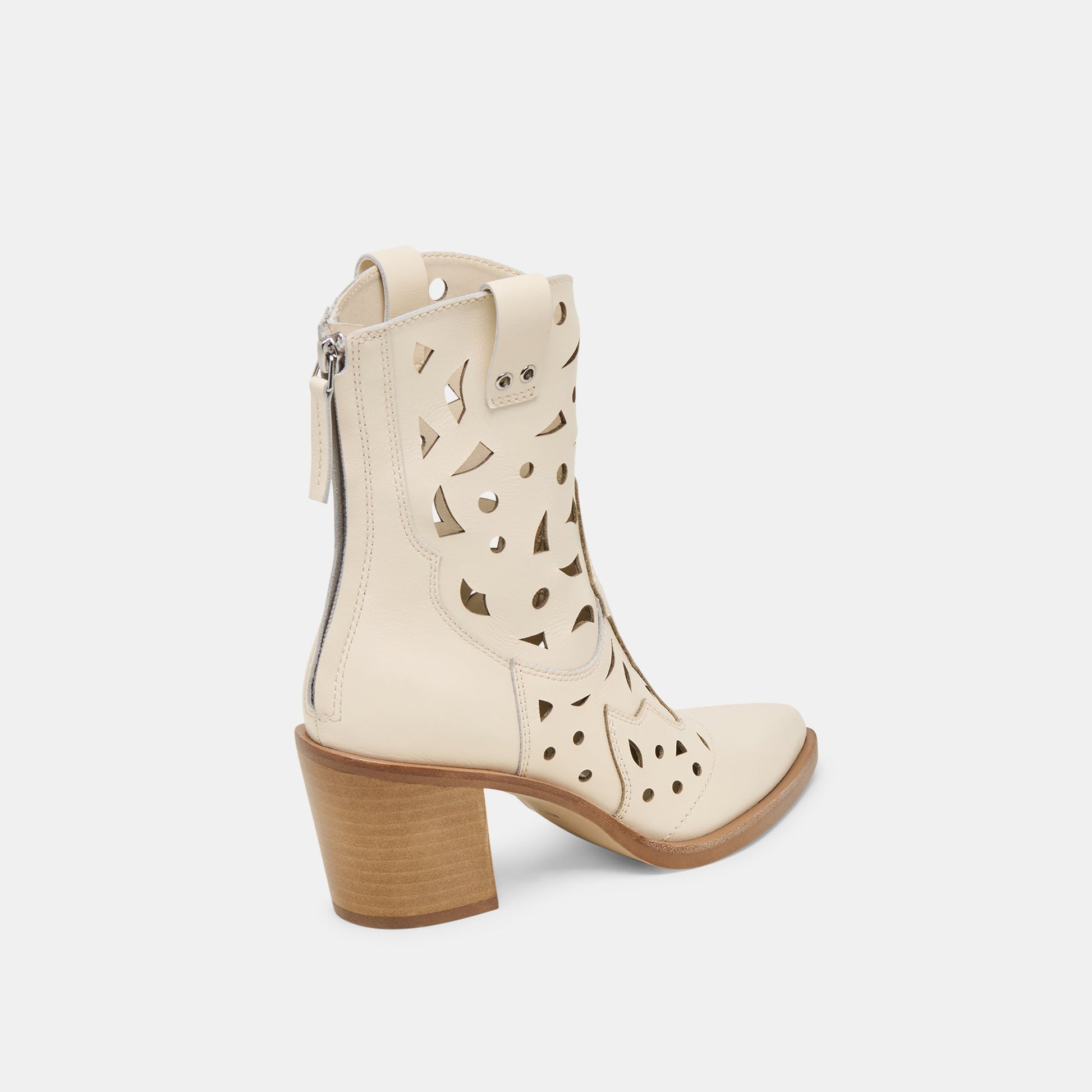 Zenobi Off White Leather Booties Dolce Vita Outlet