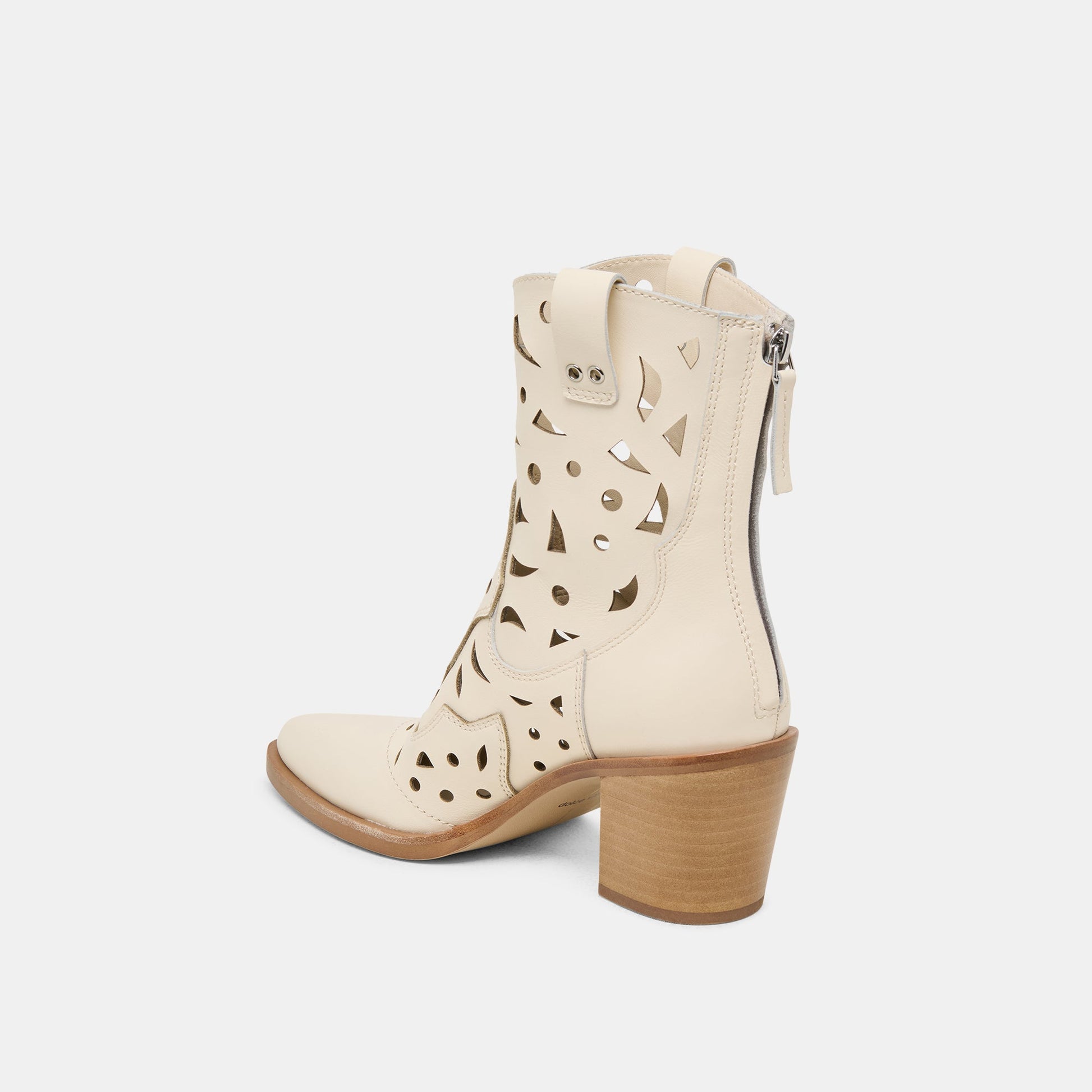 Zenobi Off White Leather Booties Dolce Vita Outlet
