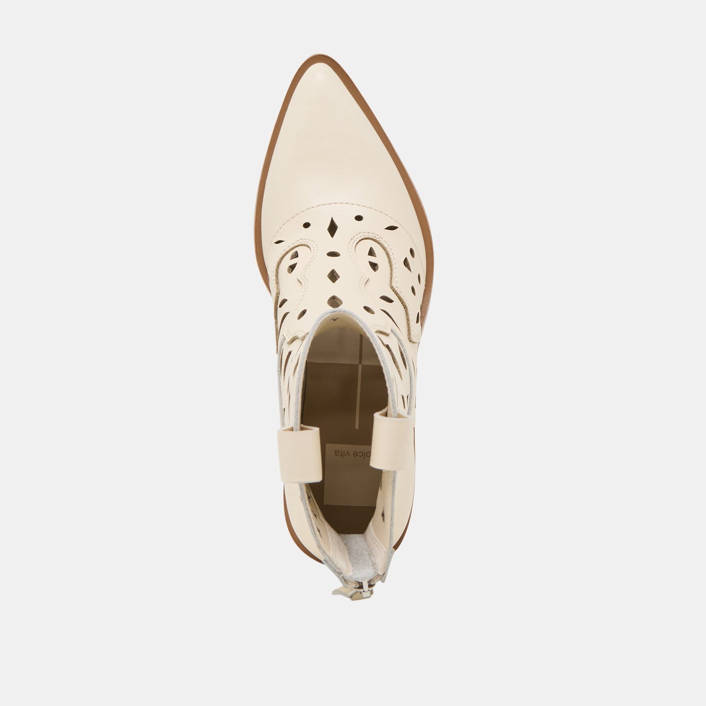 Zenobi Off White Leather Booties Dolce Vita Outlet