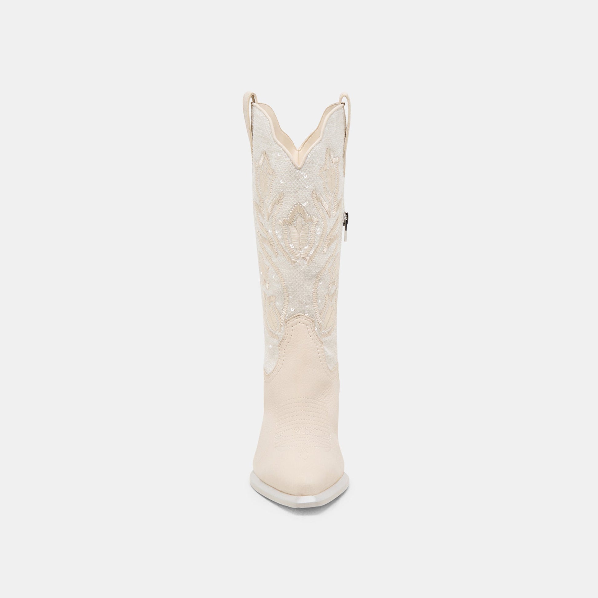 Vorah Pearl Creme Sequin Boots Dolce Vita On sale