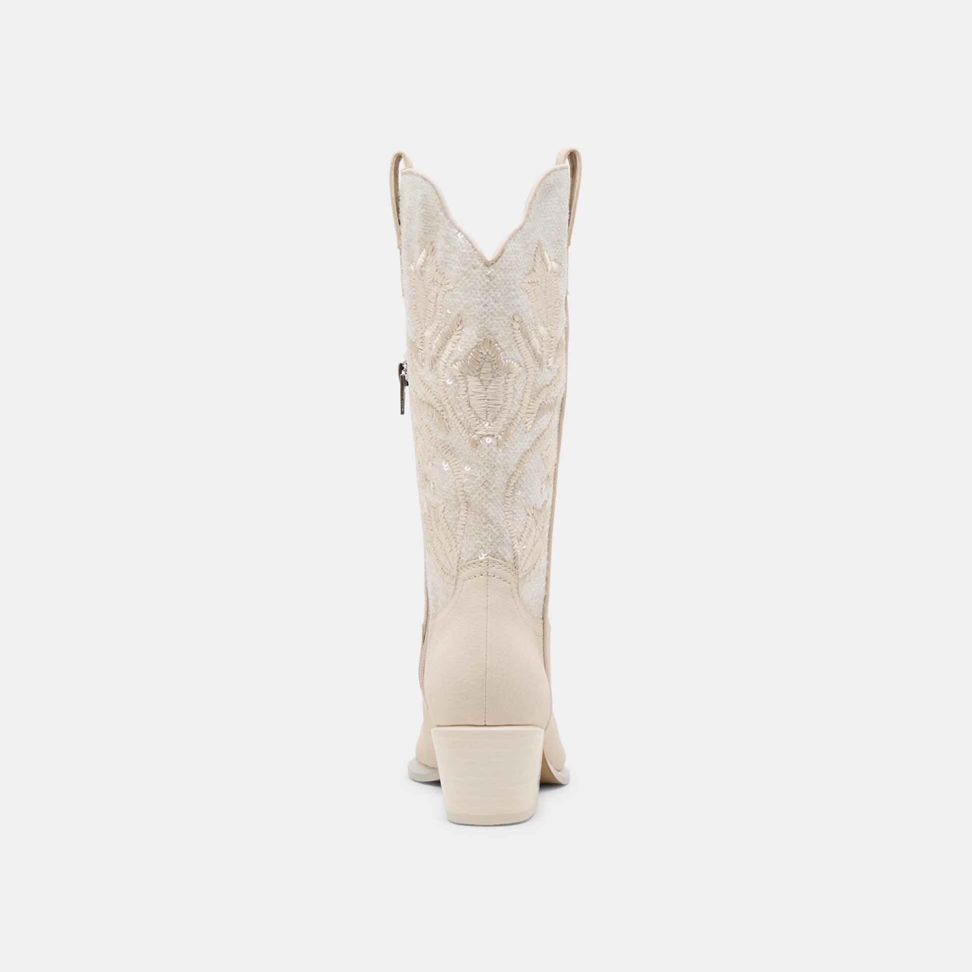 Vorah Pearl Creme Sequin Boots Dolce Vita On sale