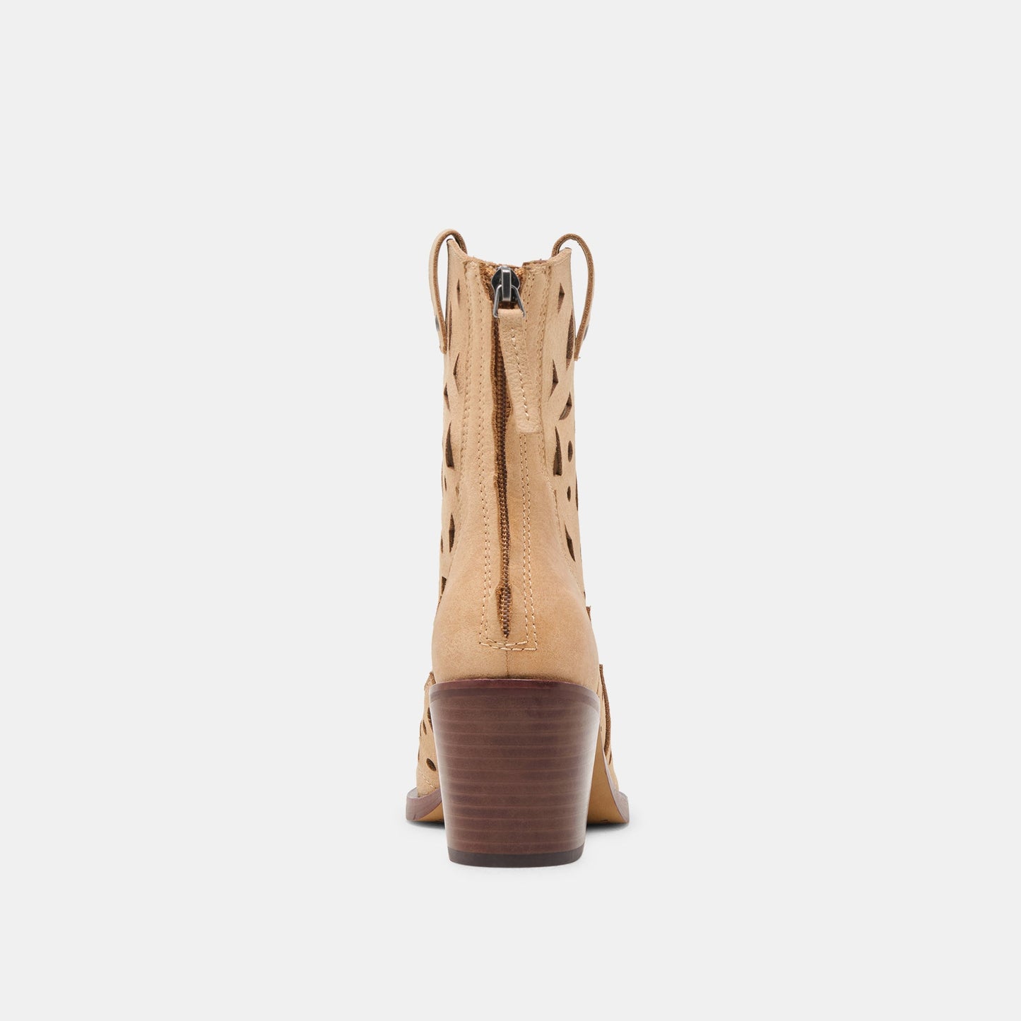 Zenobi Camel Distressed Leather Booties Dolce Vita Outlet