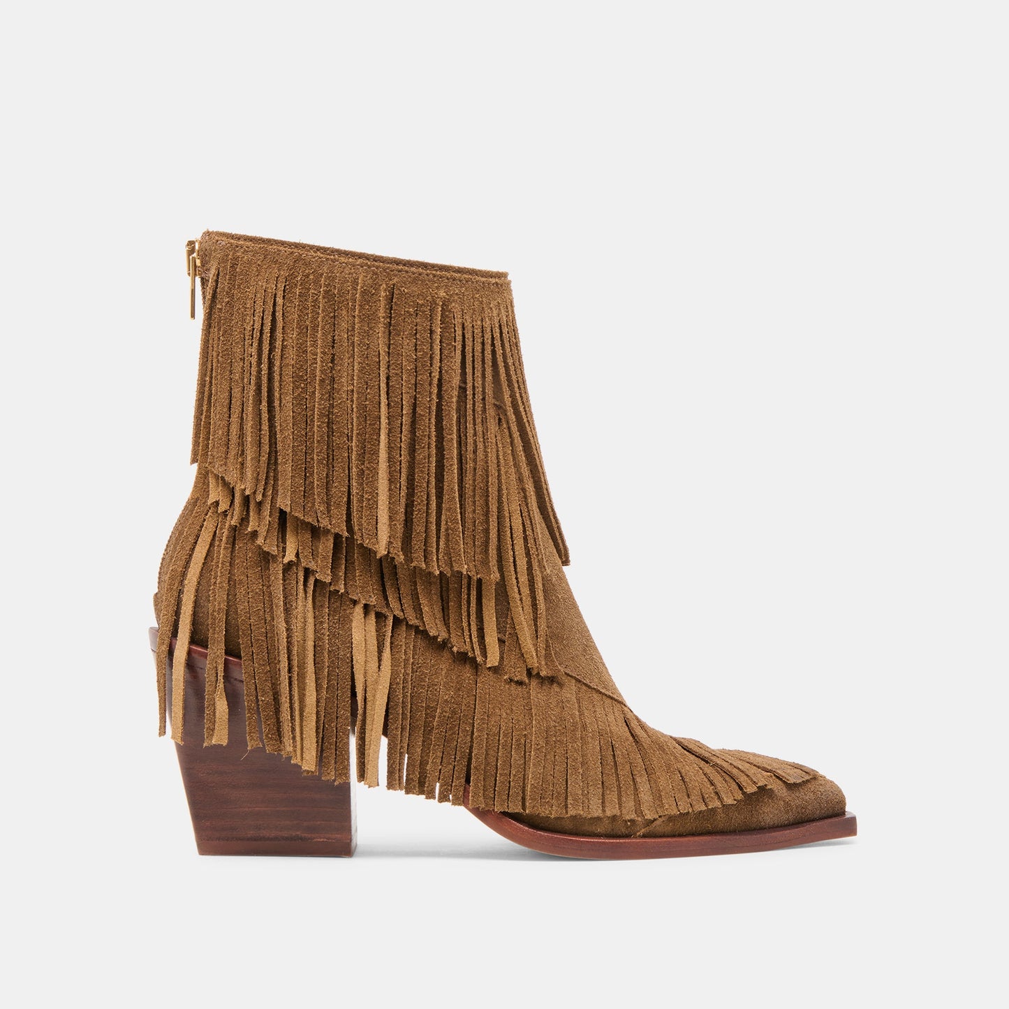 Torey Chestnut Suede Booties Dolce Vita On sale