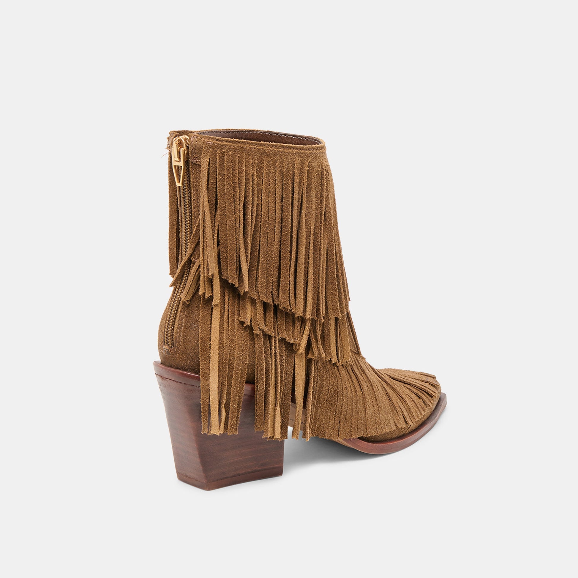 Torey Chestnut Suede Booties Dolce Vita On sale
