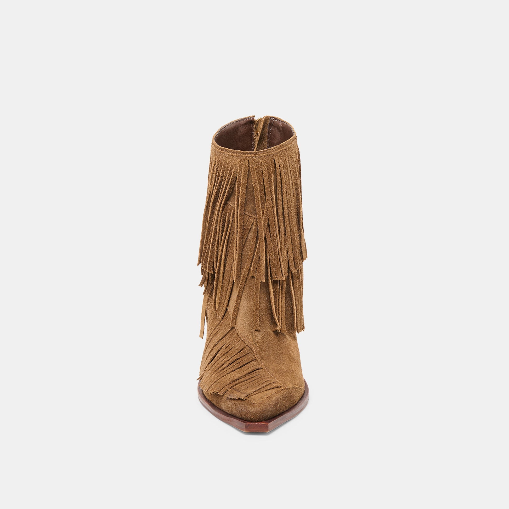 Torey Chestnut Suede Booties Dolce Vita On sale