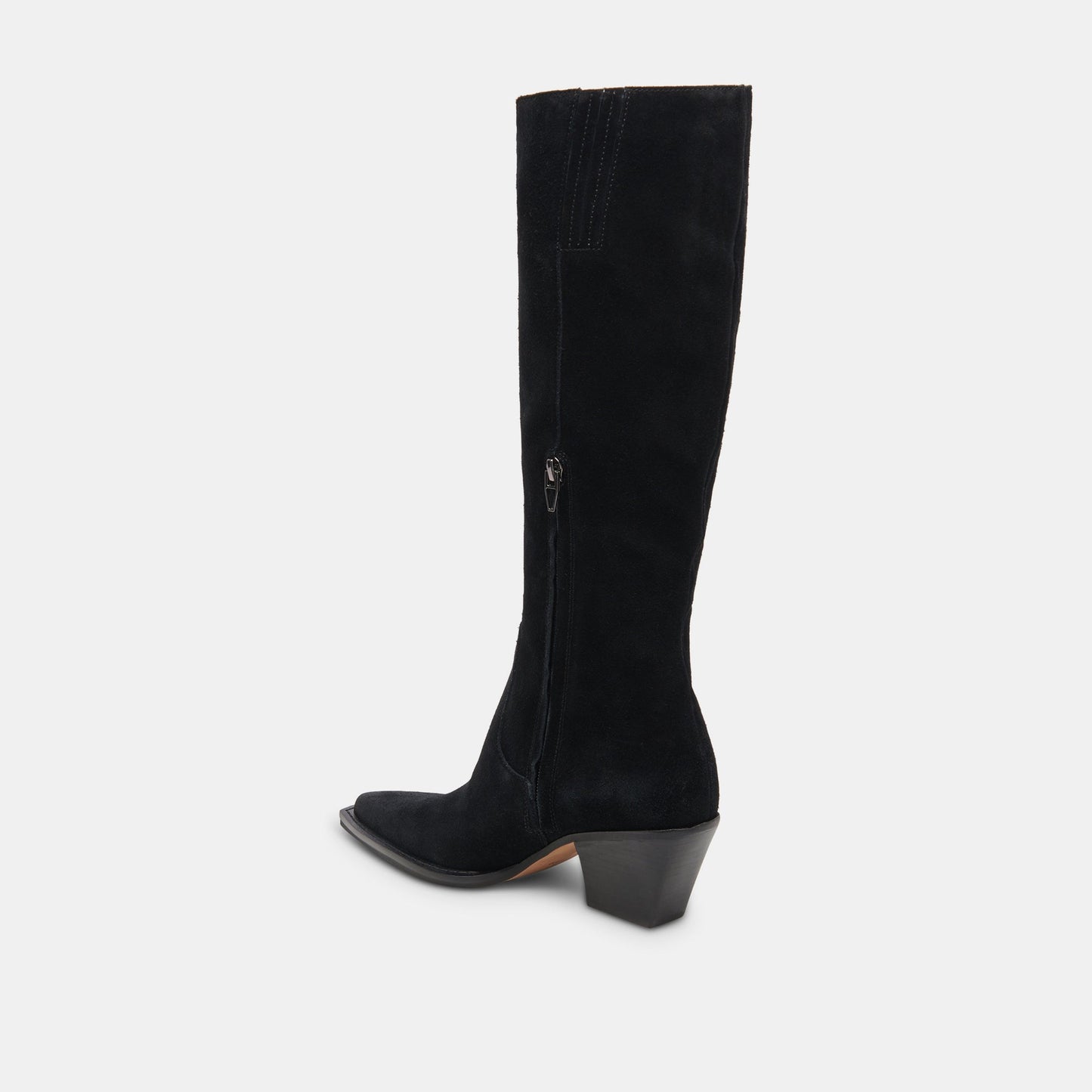 Raj Boots in Onyx Suede | Women's Onyx Suede Knee-High Boots
 – Dolce Vita Dolce Vita Discount