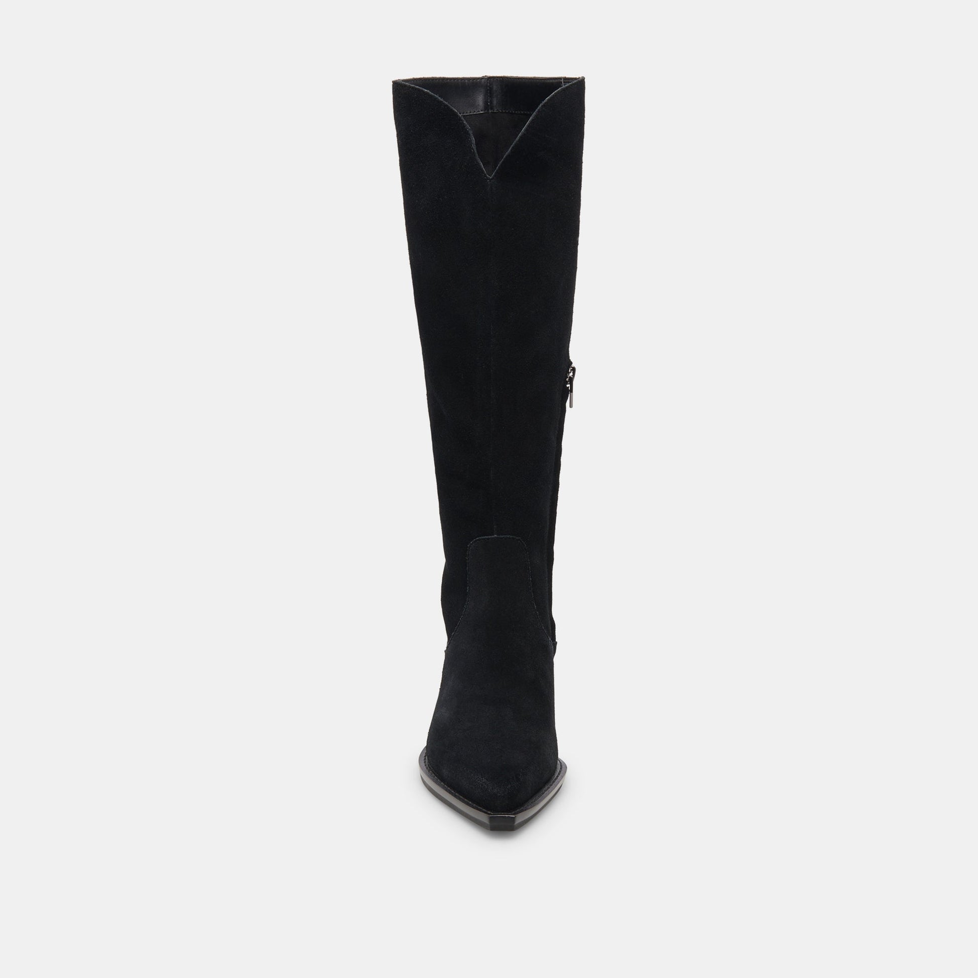 Raj Boots in Onyx Suede | Women's Onyx Suede Knee-High Boots
 – Dolce Vita Dolce Vita Discount