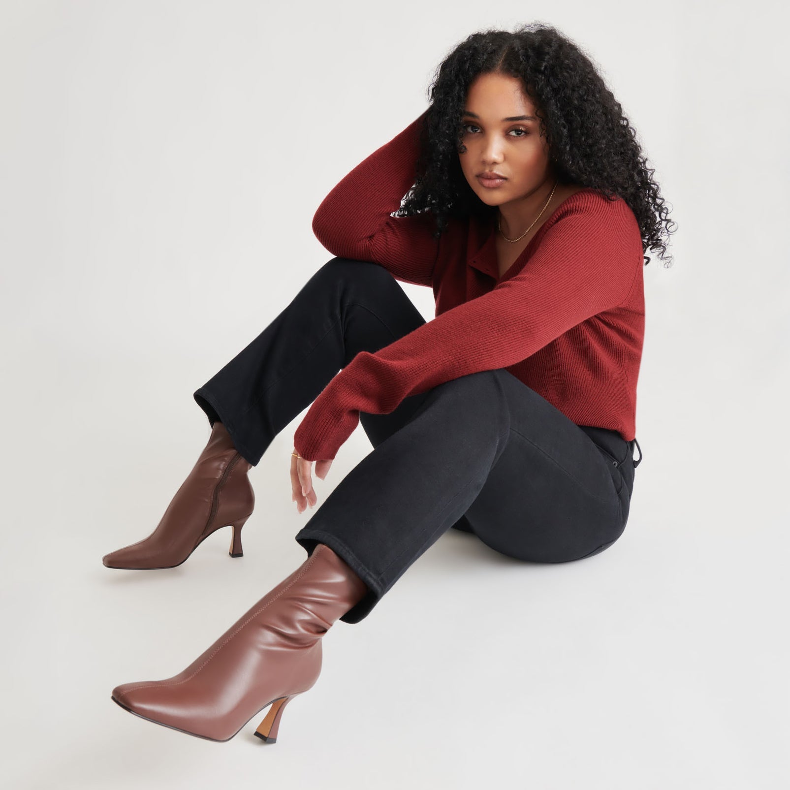 GLAMOR BOOTS CHOCOLATE STELLA
 – Dolce Vita Dolce Vita On sale