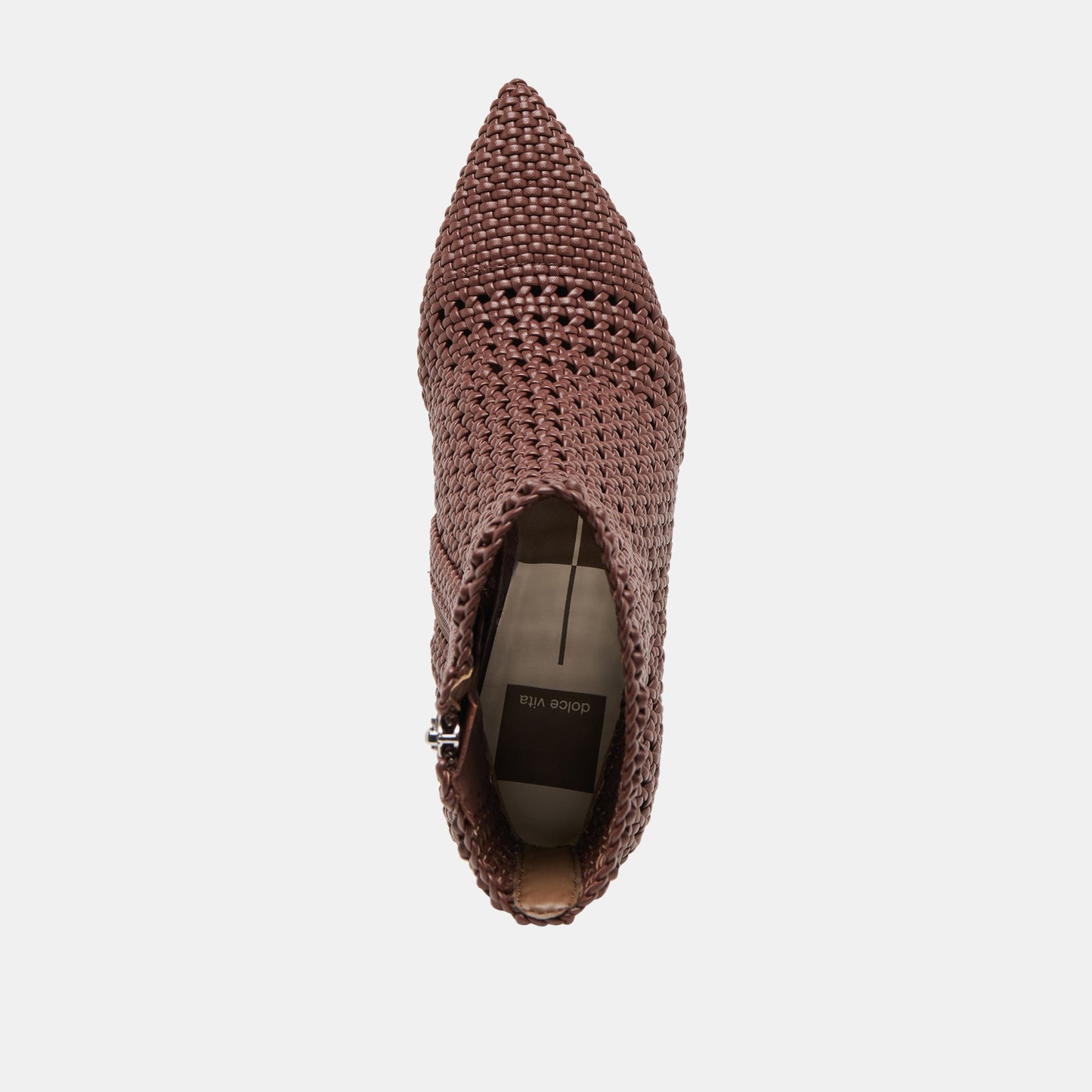Embry Brown Woven Stella Booties Dolce Vita us