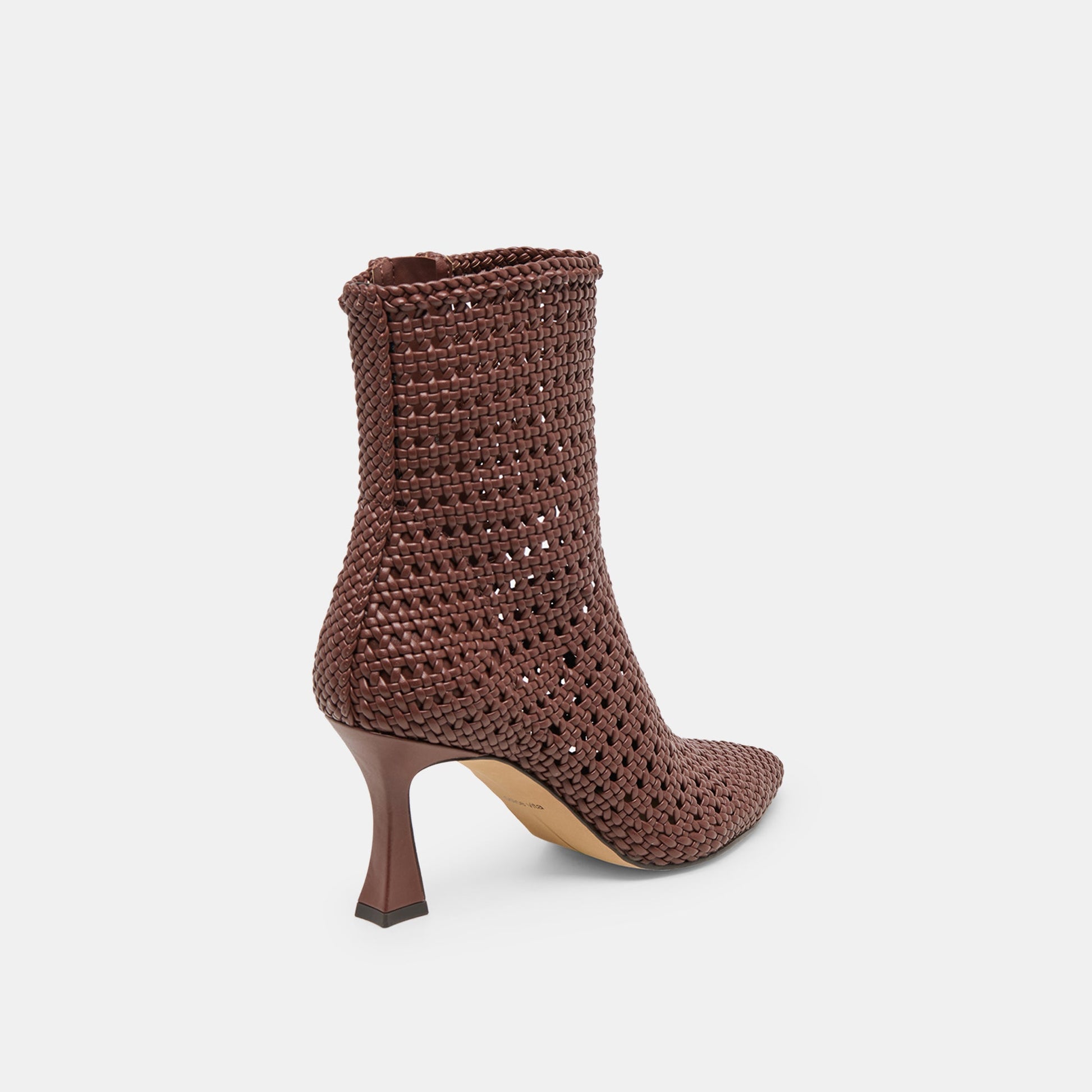 Embry Brown Woven Stella Booties Dolce Vita us