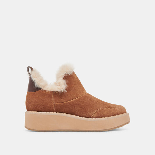 ARDY PLUSH H2O BOOTIES PECAN SUEDE
 – Dolce Vita Dolce Vita Discount