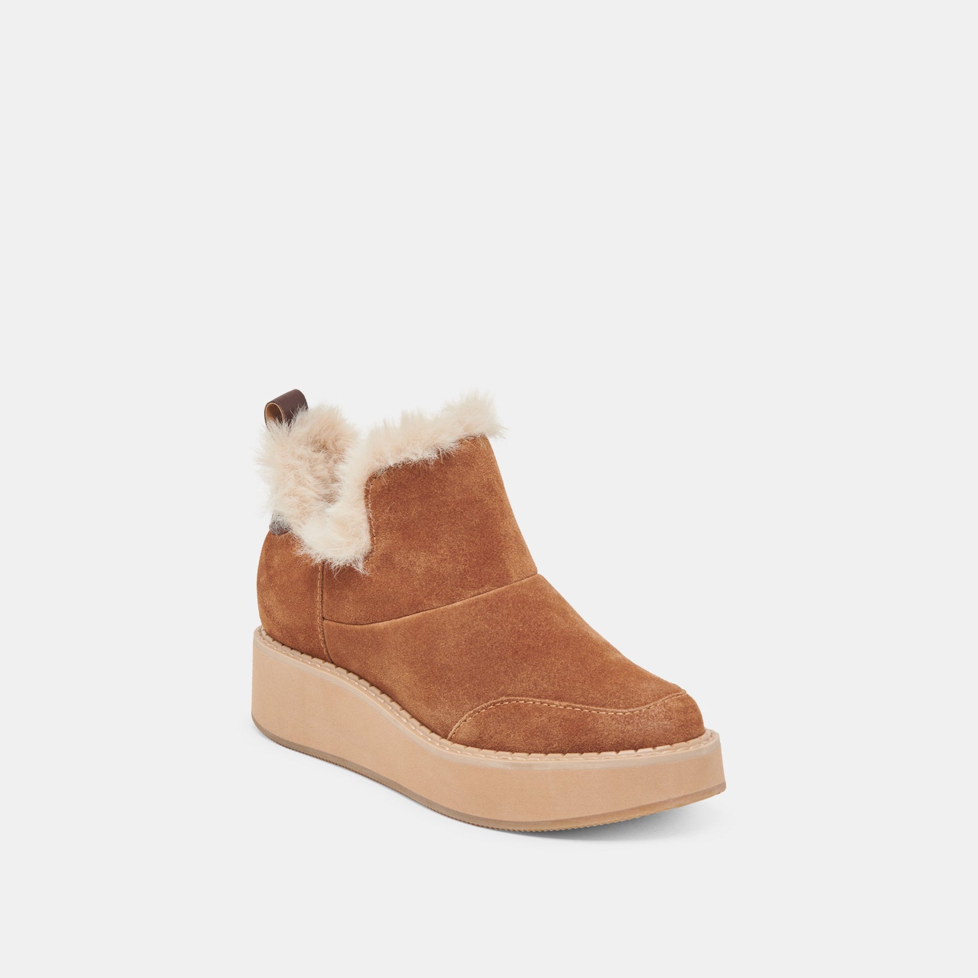 ARDY PLUSH H2O BOOTIES PECAN SUEDE
 – Dolce Vita Dolce Vita Discount