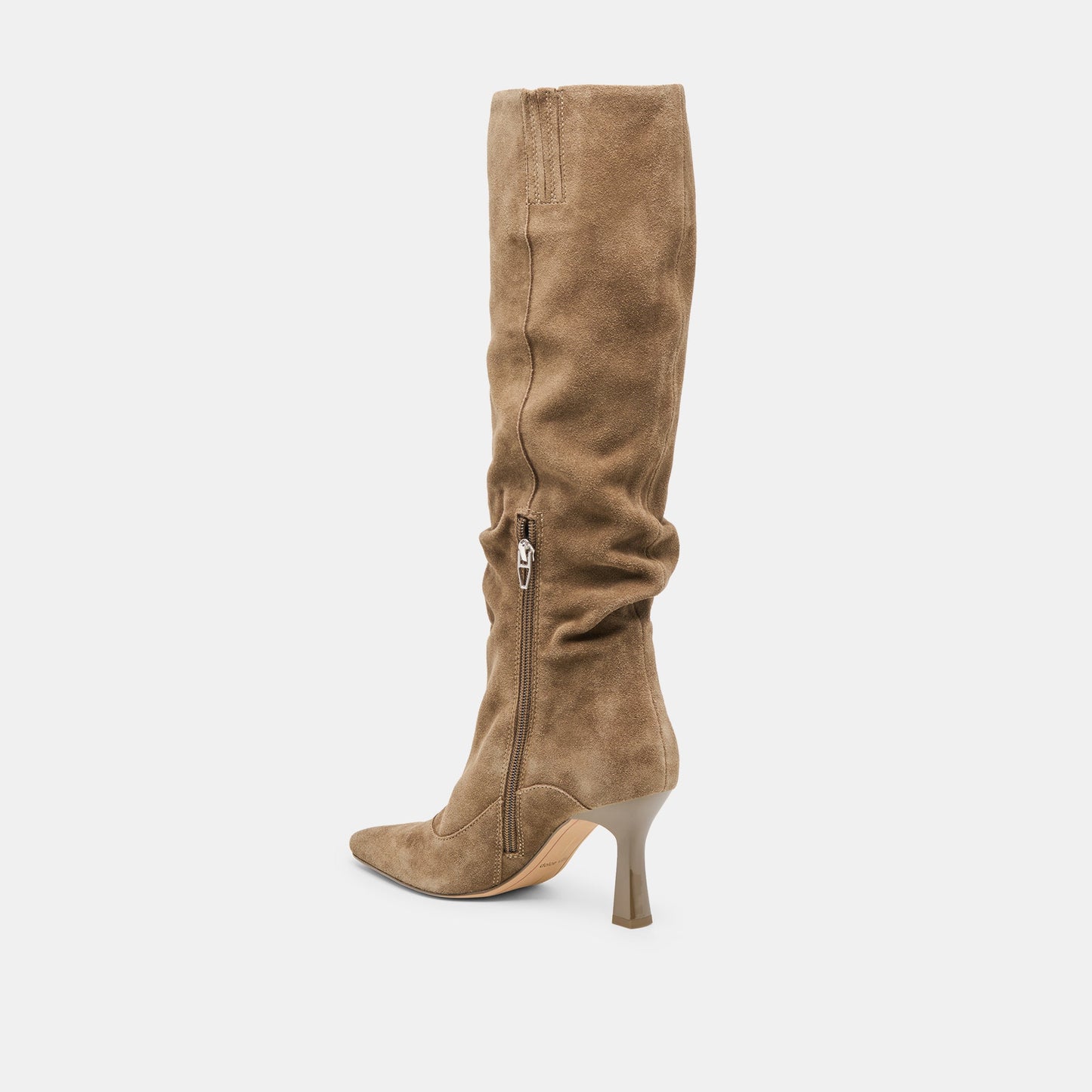 Lousa Olive Suede Wide Calf Boots Dolce Vita Outlet