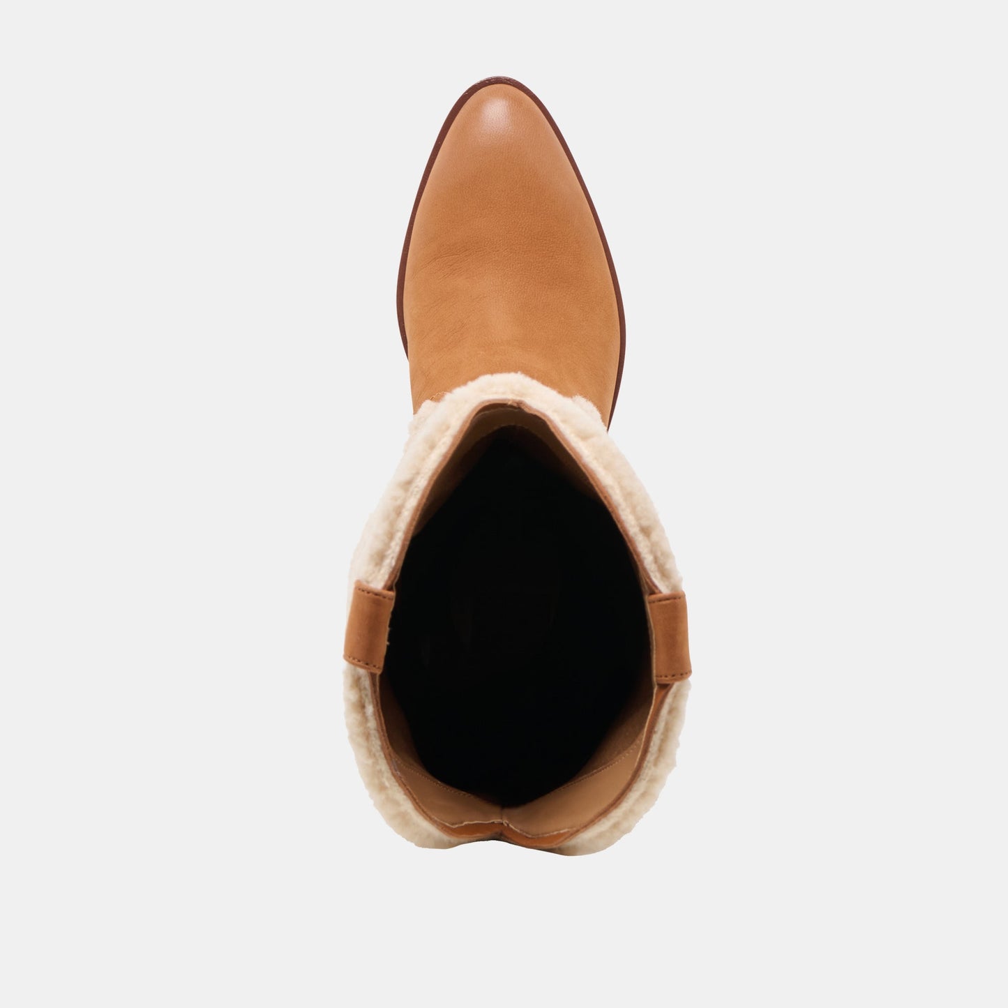Mykel Plush Caramel Nubuck Boots Dolce Vita For sale