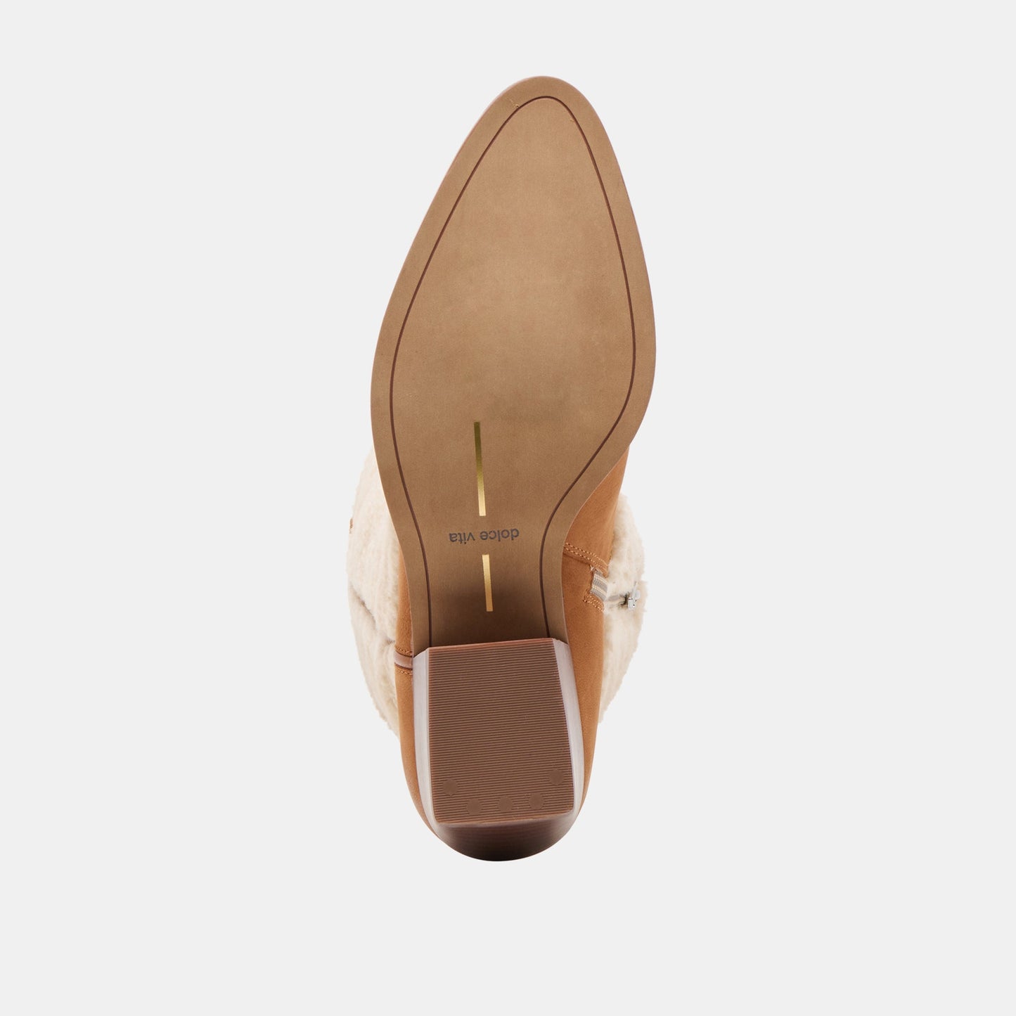 Mykel Plush Caramel Nubuck Boots Dolce Vita For sale