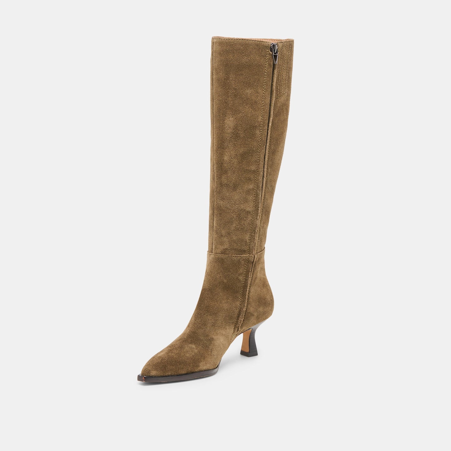 Auggie Olive Suede Wide Calf Boots Dolce Vita New