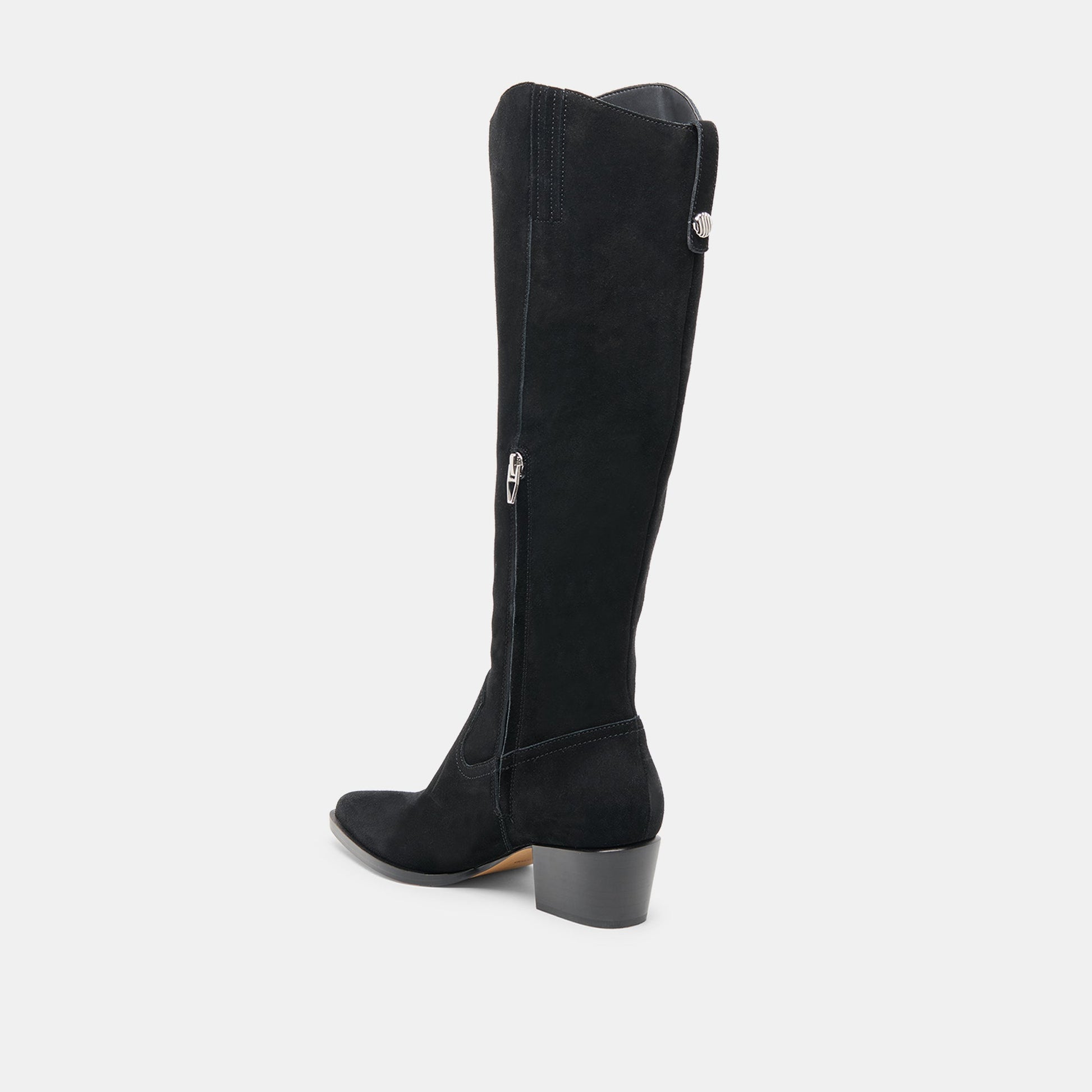 Virona H2O Waterproof Onyx Suede Wide Calf Boots Dolce Vita Discount