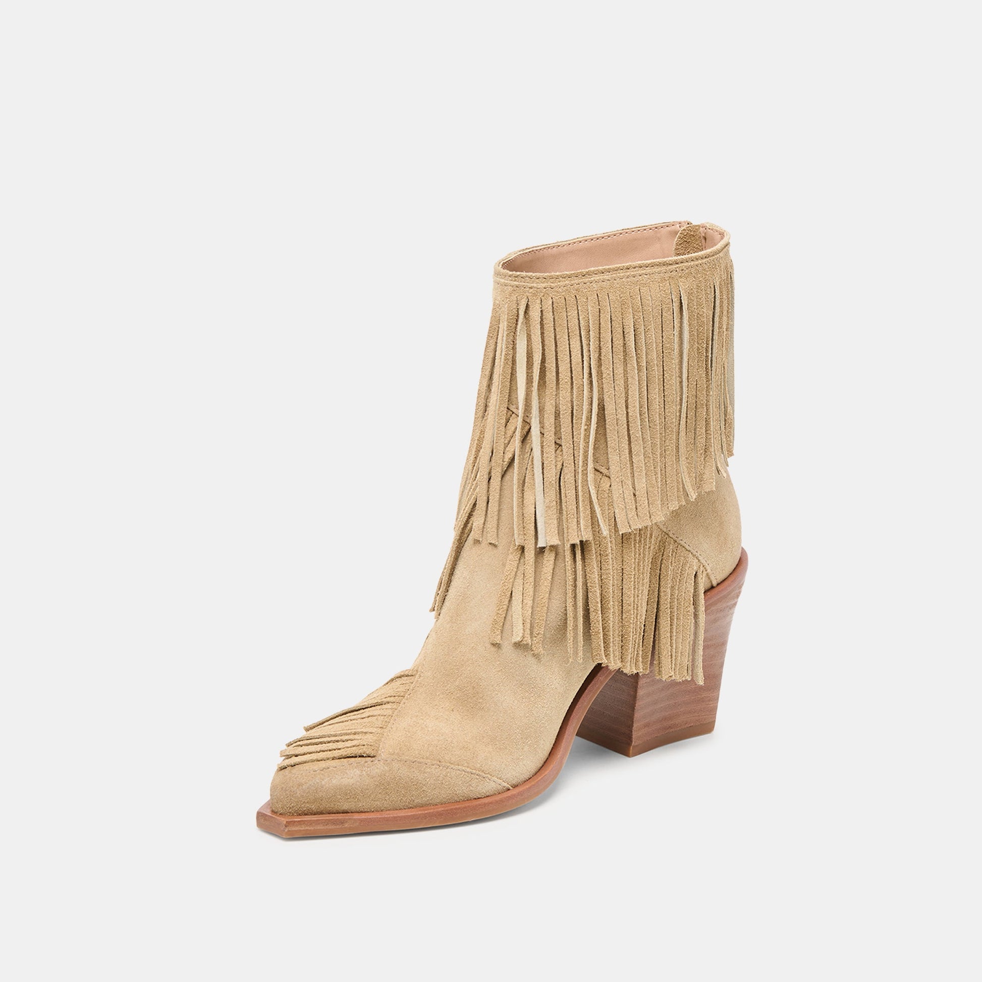 Torey Dk Taupe Suede Booties Dolce Vita Online