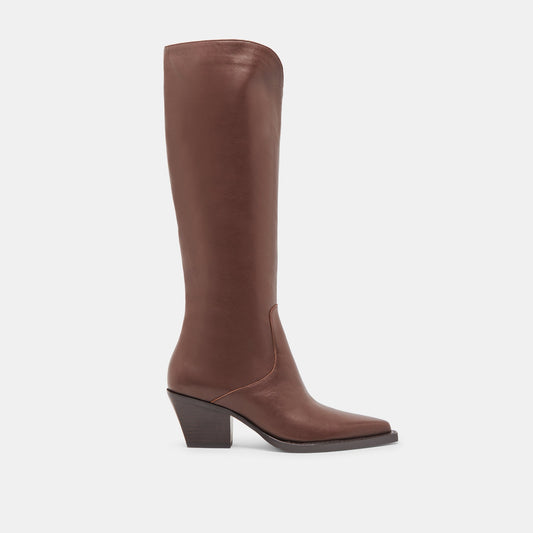 RAJ BOOTS CHOCOLATE LEATHER
 – Dolce Vita Dolce Vita On sale