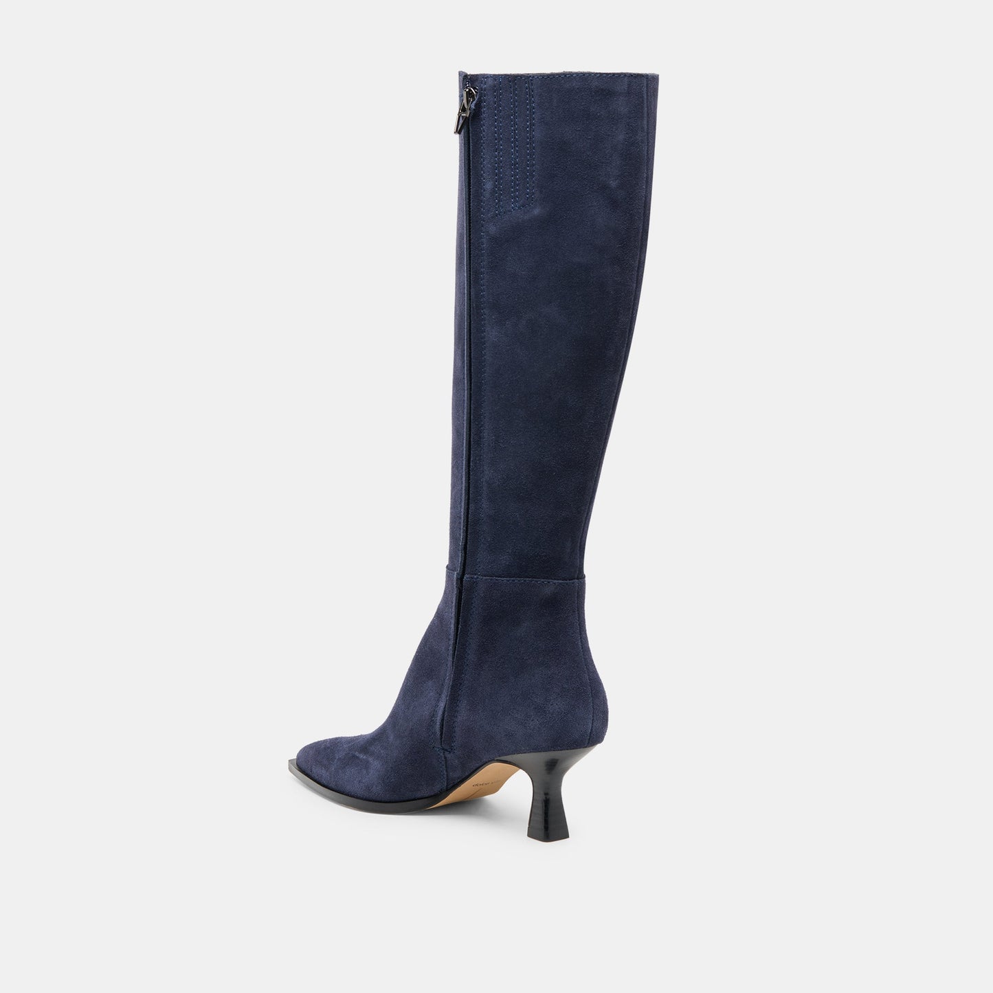 Auggie Navy Suede Wide Calf Boots Dolce Vita us