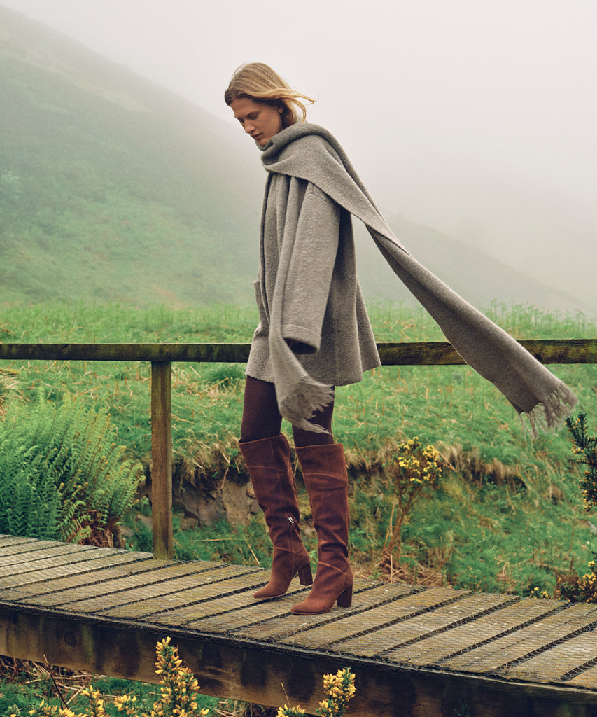 SURY BOOTS DARK SADDLE SUEDE
 – Dolce Vita Dolce Vita Online