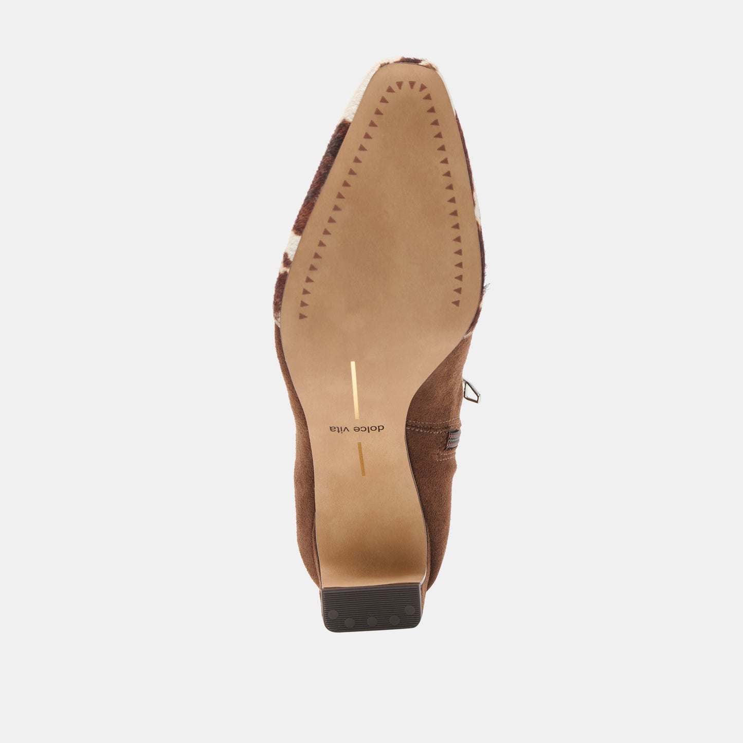 Anika Dk Brown Multi Stella Suede Boots Dolce Vita Sale