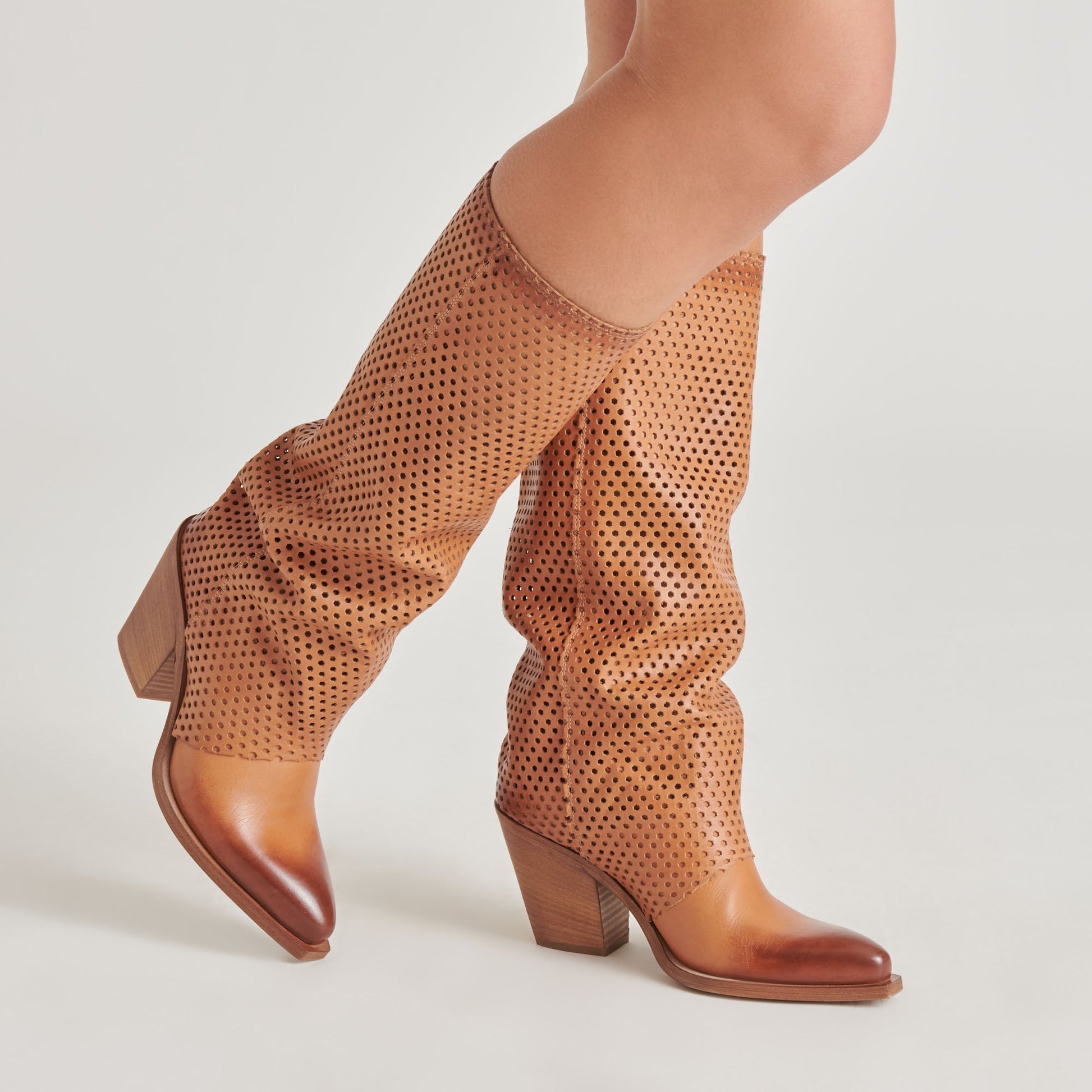 BOONE BOOTS COGNAC LEATHER
 – Dolce Vita Dolce Vita On sale