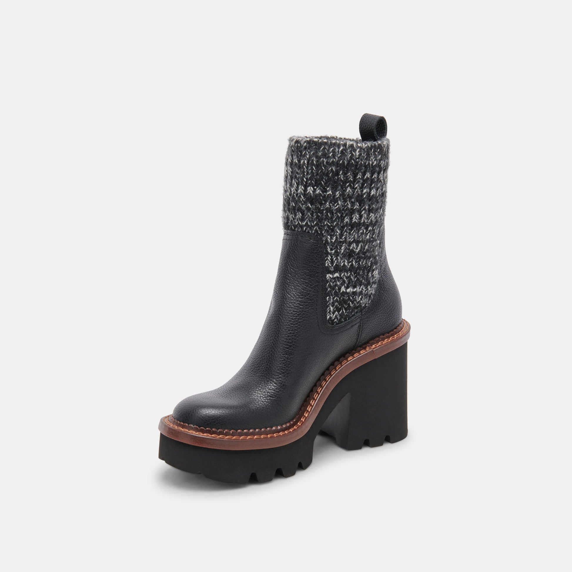 DRAGO BOOTS BLACK LEATHER
 – Dolce Vita Dolce Vita Discount