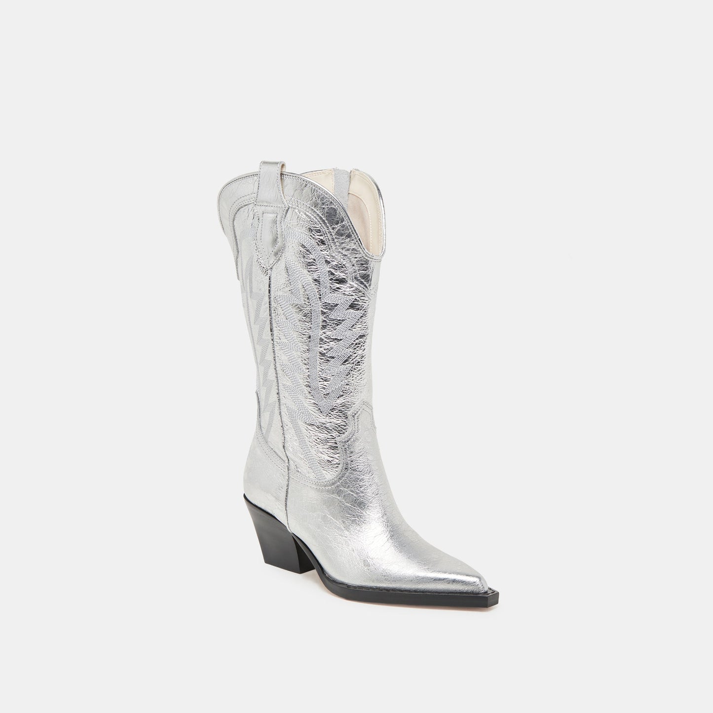 Ryland Extra Wide Calf Silver Boots | Distressed Leather Boots
 – Dolce Vita Dolce Vita Online
