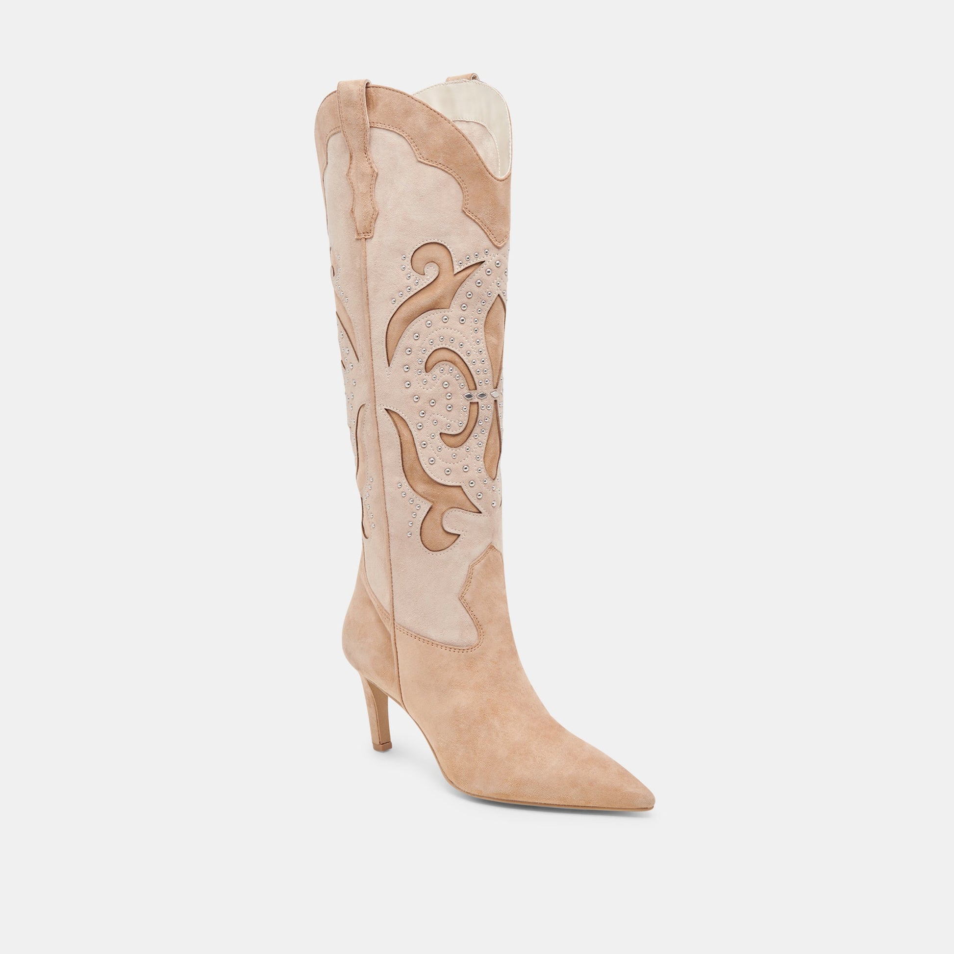 FINLEY STUD BOOTS CAMEL SUEDE
 – Dolce Vita Dolce Vita Online